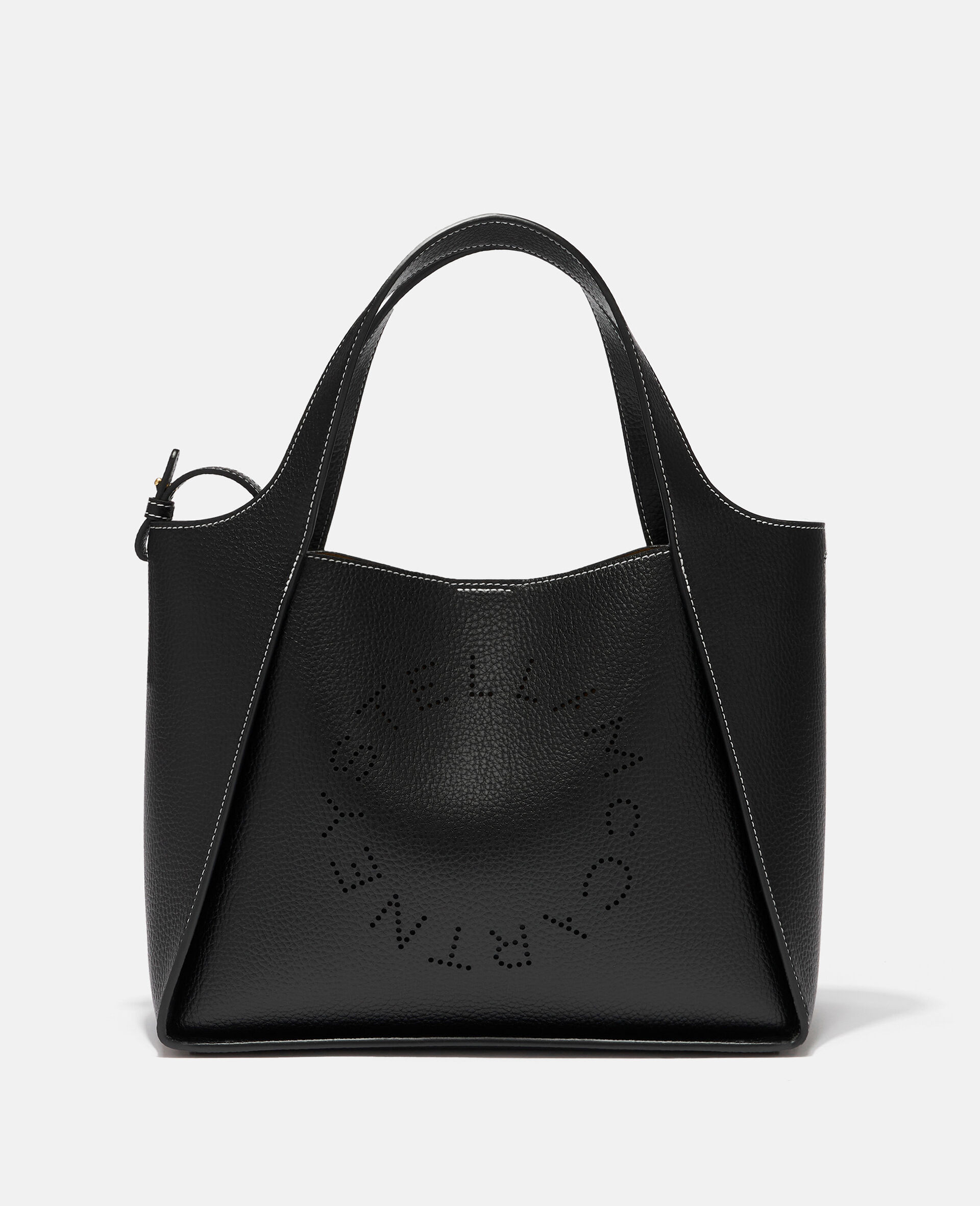 Logo Grainy Alter Mat Crossbody Bag-Black-medium