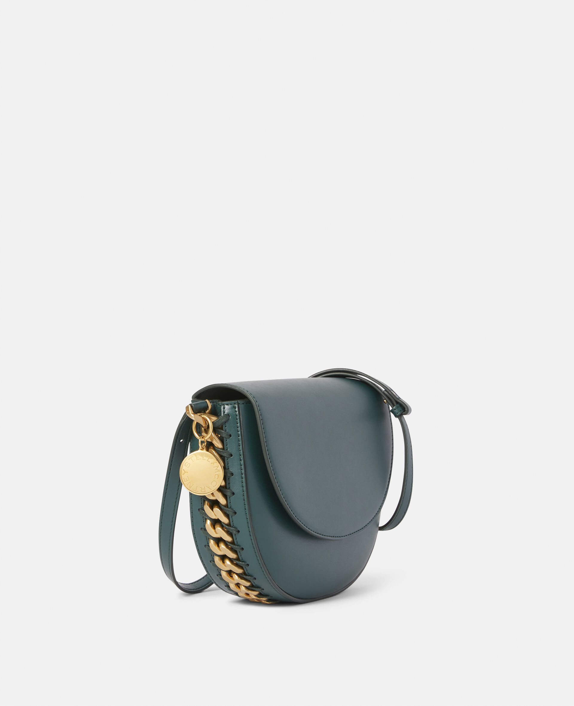 Frayme Medium Flap Shoulder Bag-Black-large Frayme Medium Flap Shoulder Bag-Black-large image number 4
