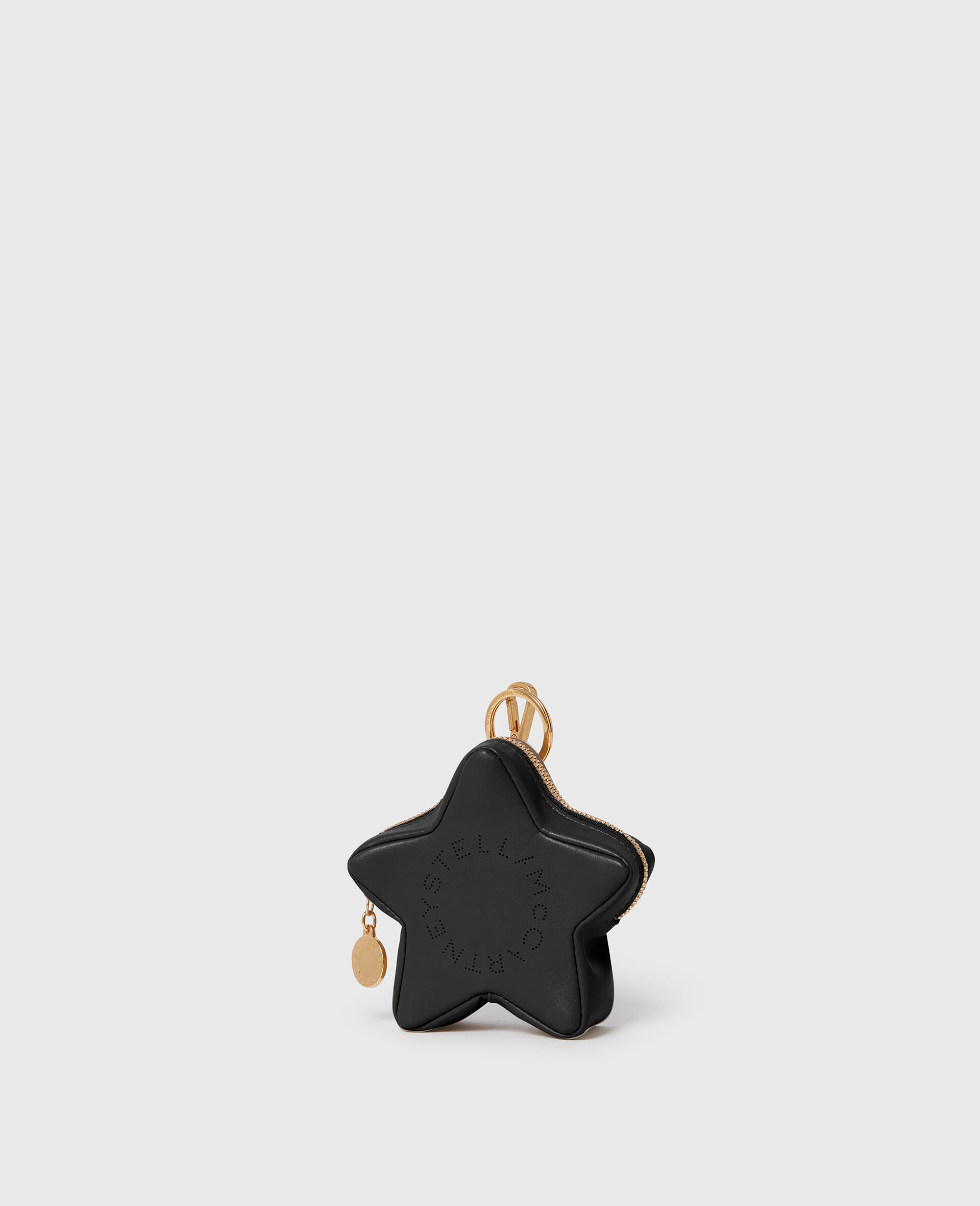 Logo Star Coin Purse Keychain-Black-large Logo Star Coin Purse Keychain-Black-large image number 1