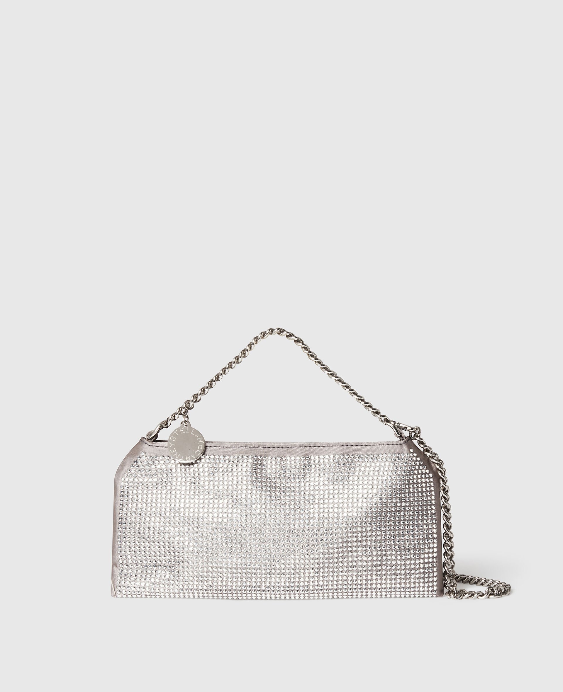 Falabella Crystal Crossbody Bag-Silver-medium
