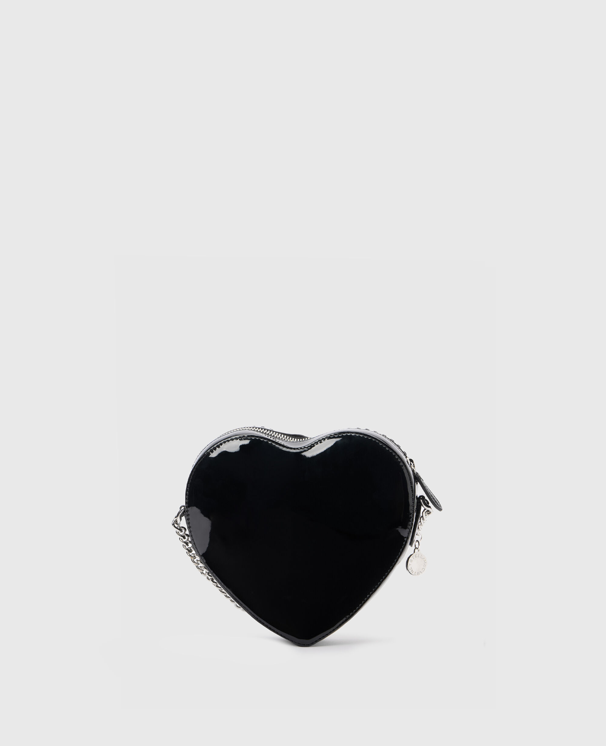 Women Black Falabella Heart Crossbody Bag | Stella McCartney US