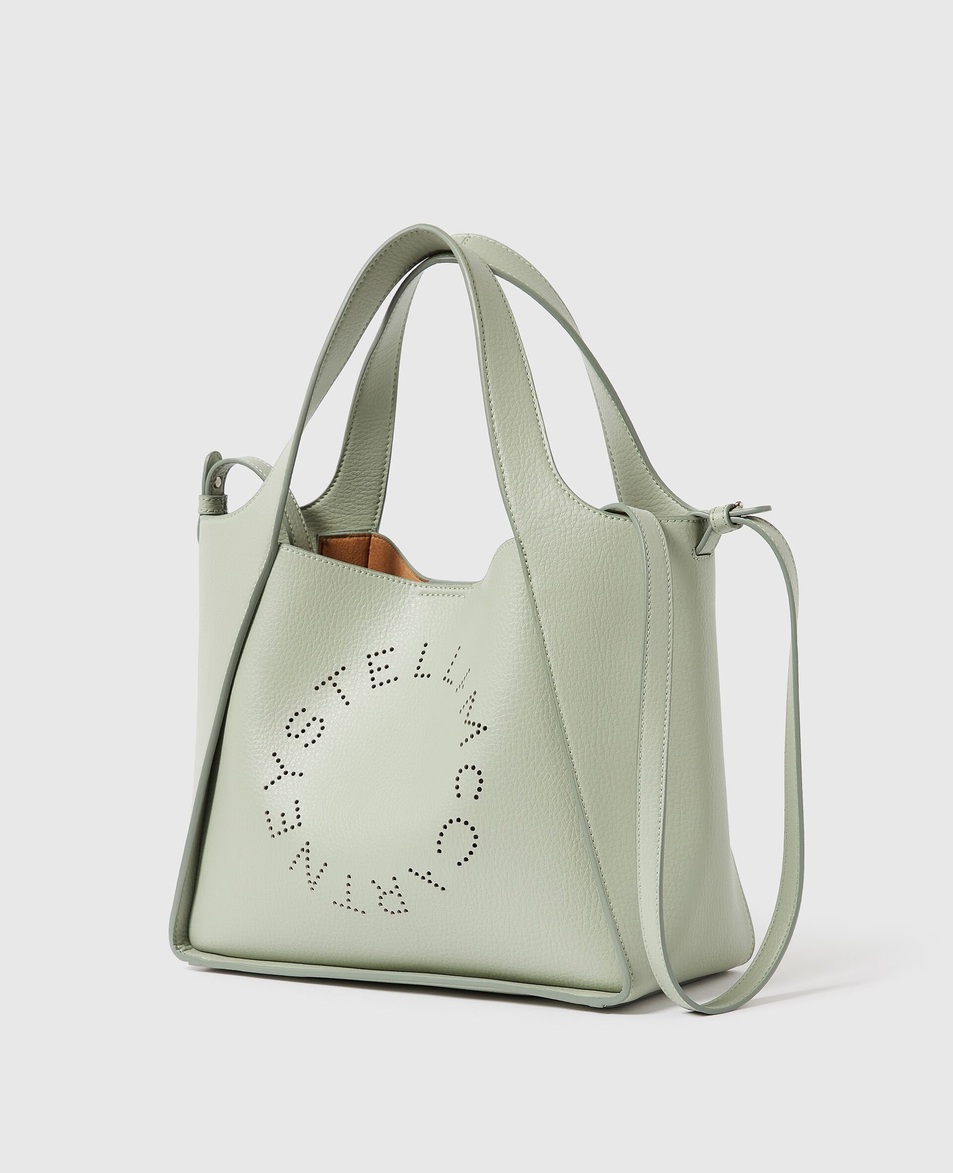 Logo Crossbody Tote Bag-Verde-large image number 2