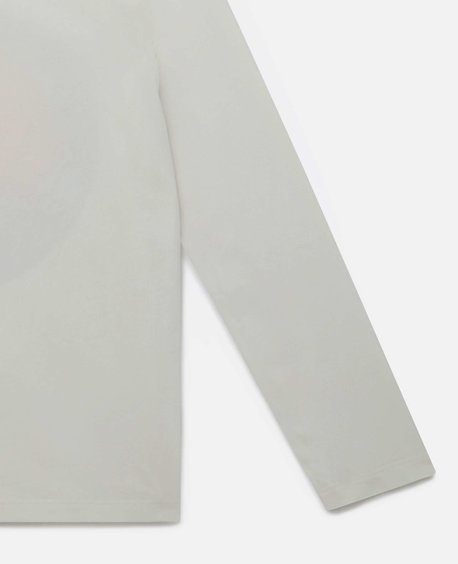 Logo Scribble Disc Long Sleeve T-Shirt-Cream-large Logo Scribble Disc Long Sleeve T-Shirt-Cream-large image number 3