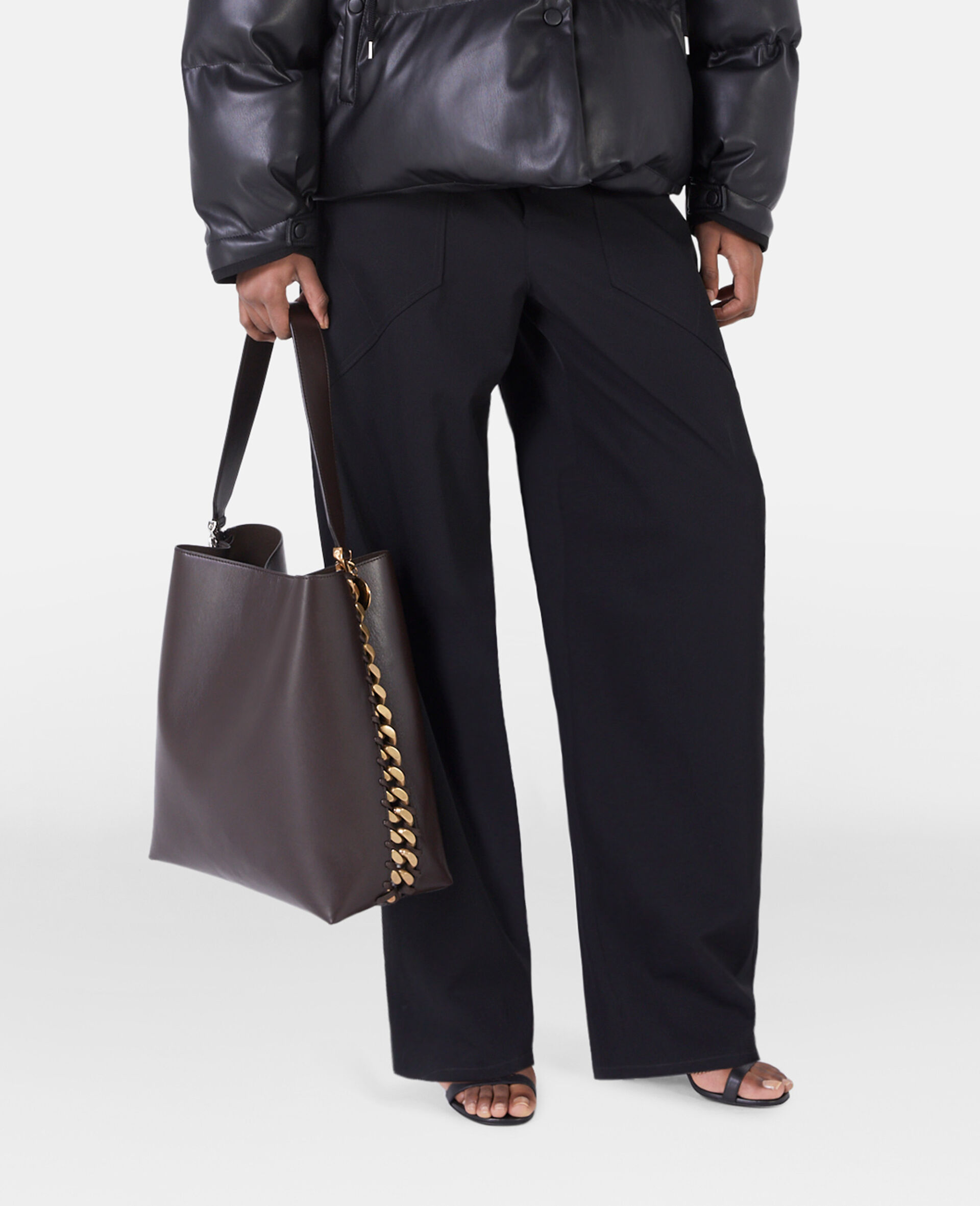 Frayme Tote Bag-Brown-large image number 1