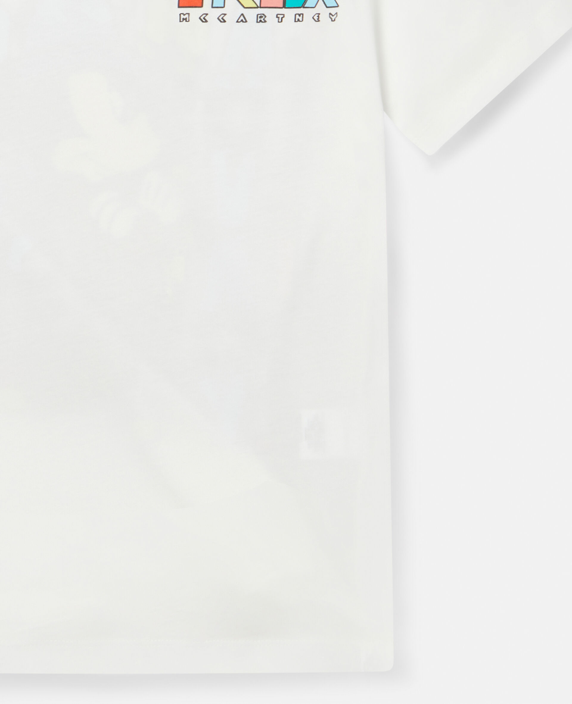 Fantasia Mickey Print Cotton T‐Shirt-White-large image number 1