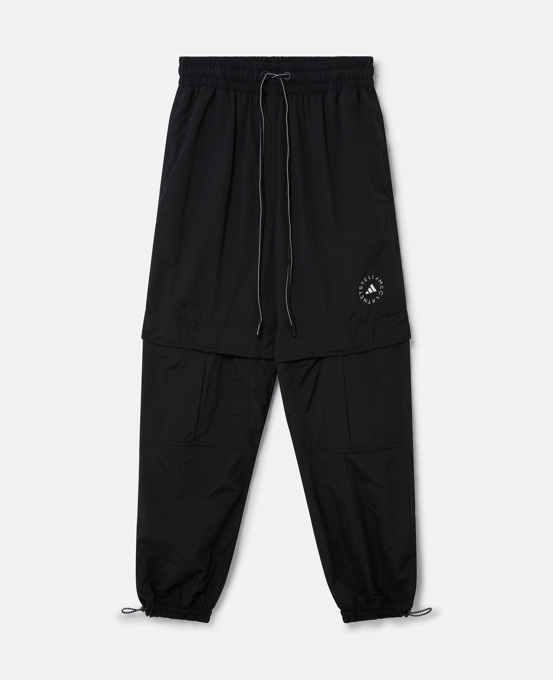 TrueCasuals Woven Trackpants-Black-large image number 0
