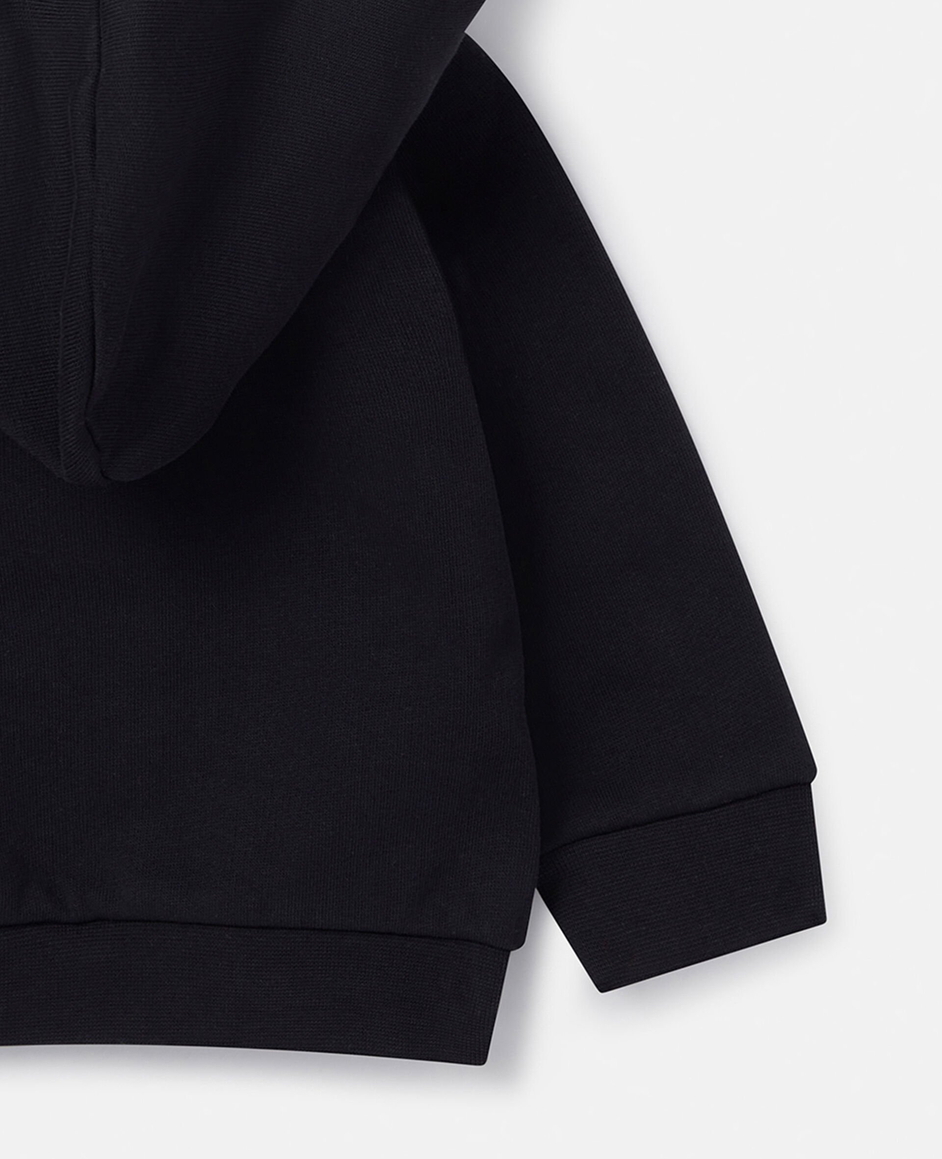 Penguin Zip Hoodie-Black-large Penguin Zip Hoodie-Black-large image number 3