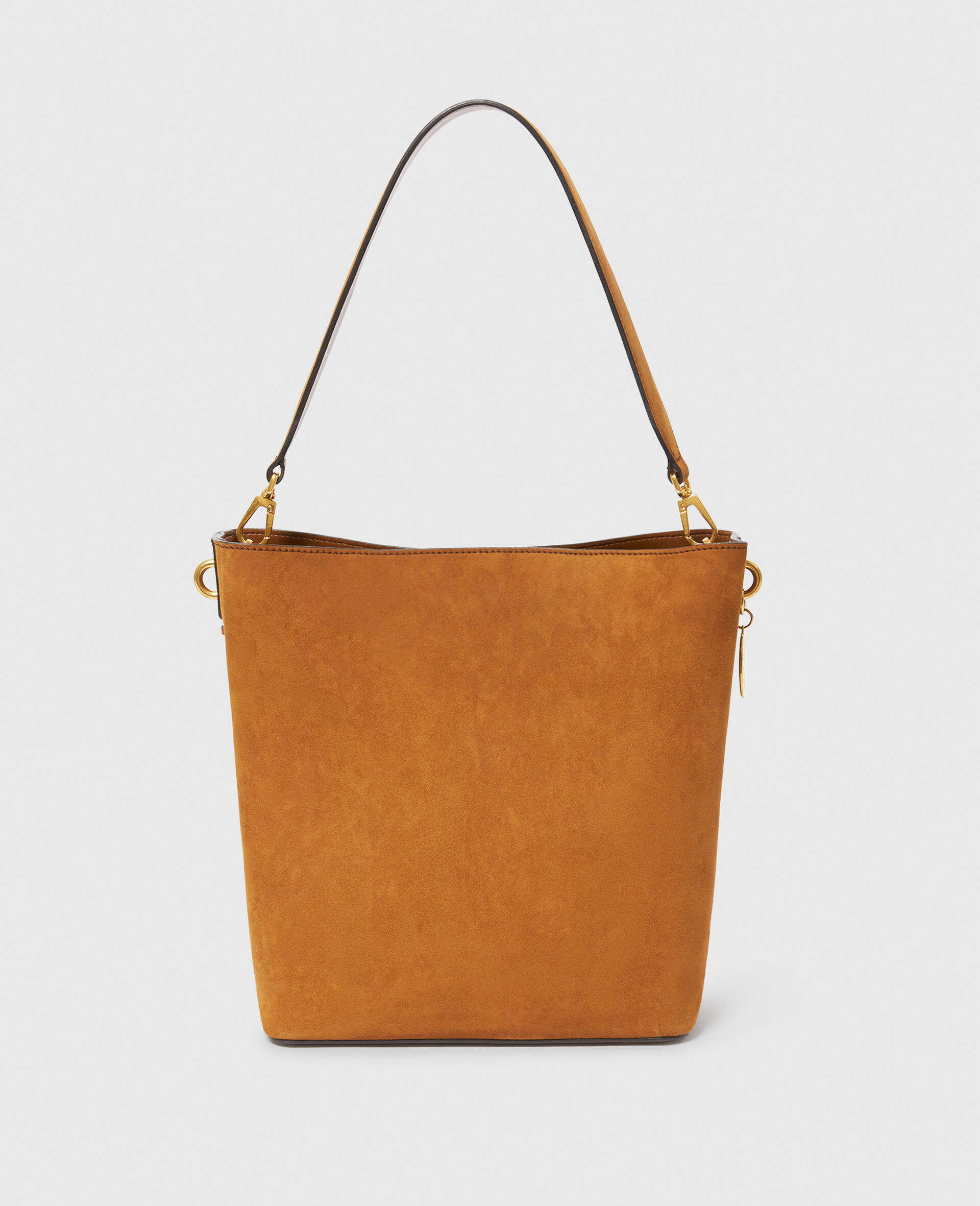 Frayme Whipstitch Crossbody Tote Bag-Brown-large image number 3