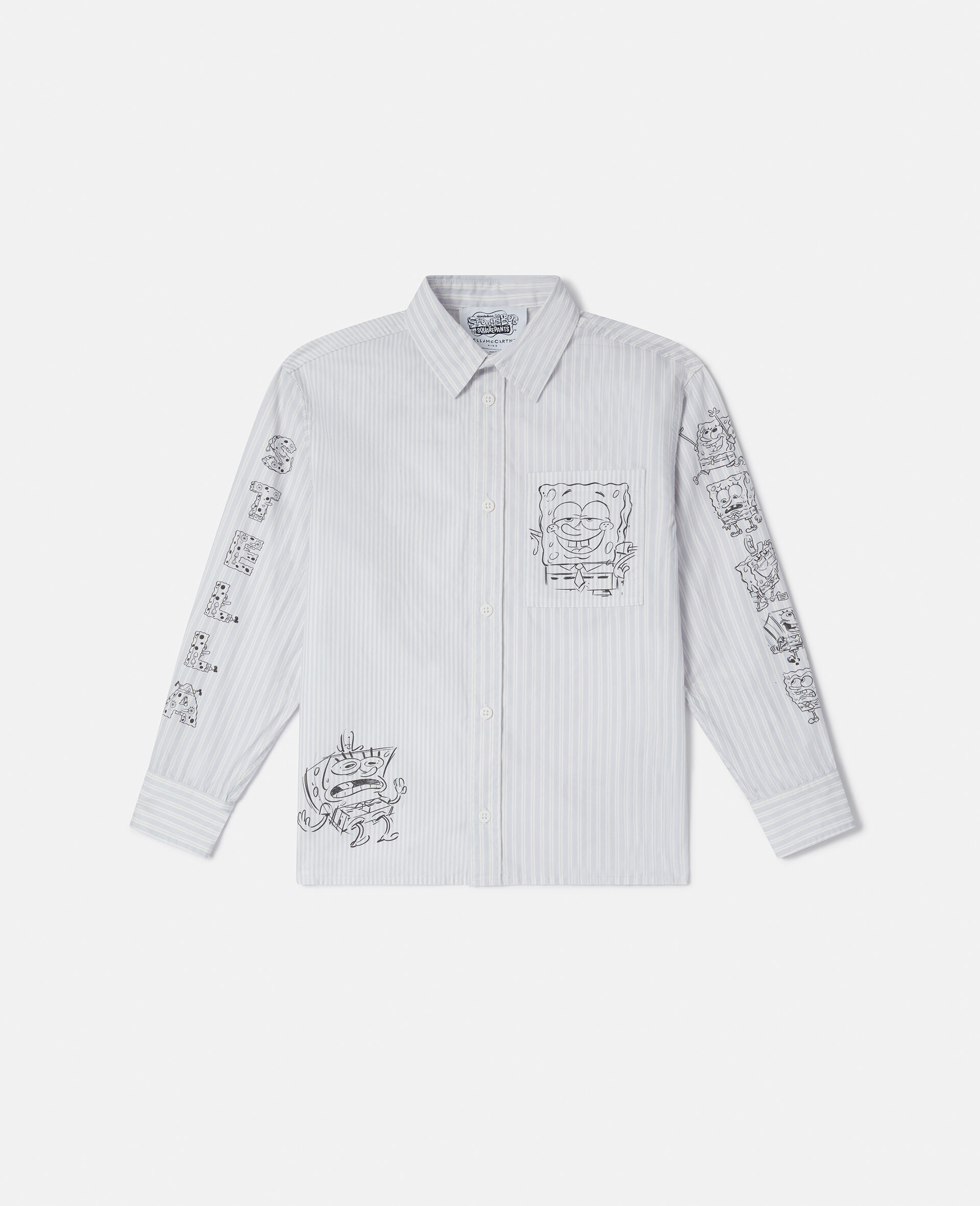 SpongeBob Graphic Shirt-Cream-large image number 0