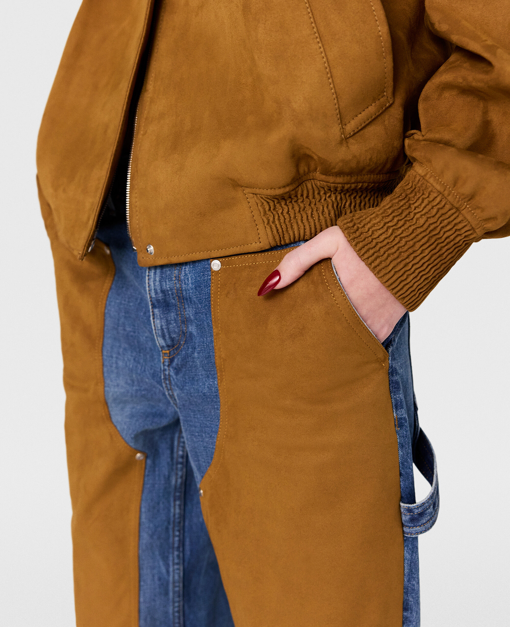 ウィメンズ パンツ レギンス | クロップド ベルベット | ステラ