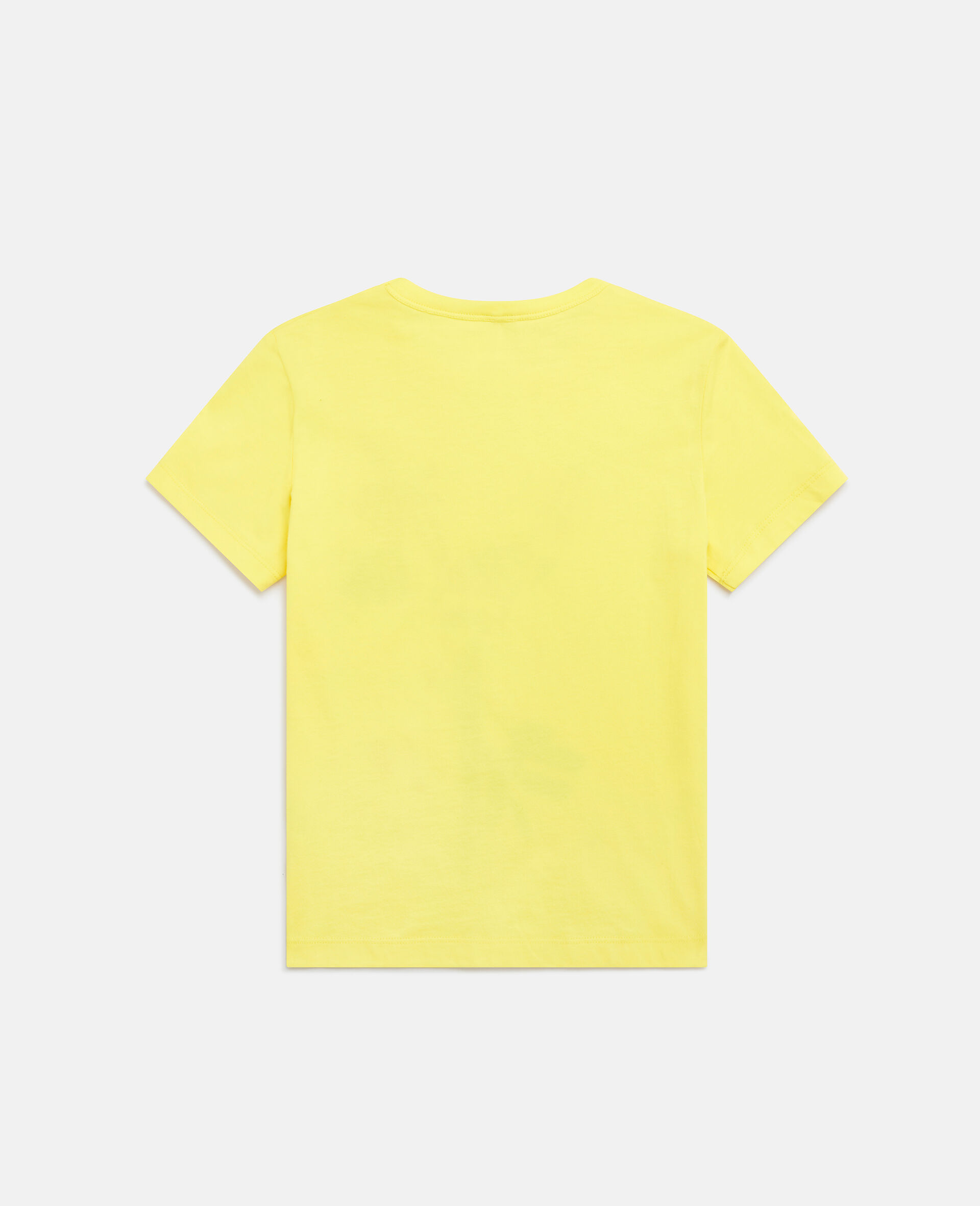 Parrot Print T-Shirt-Yellow-large image number 2