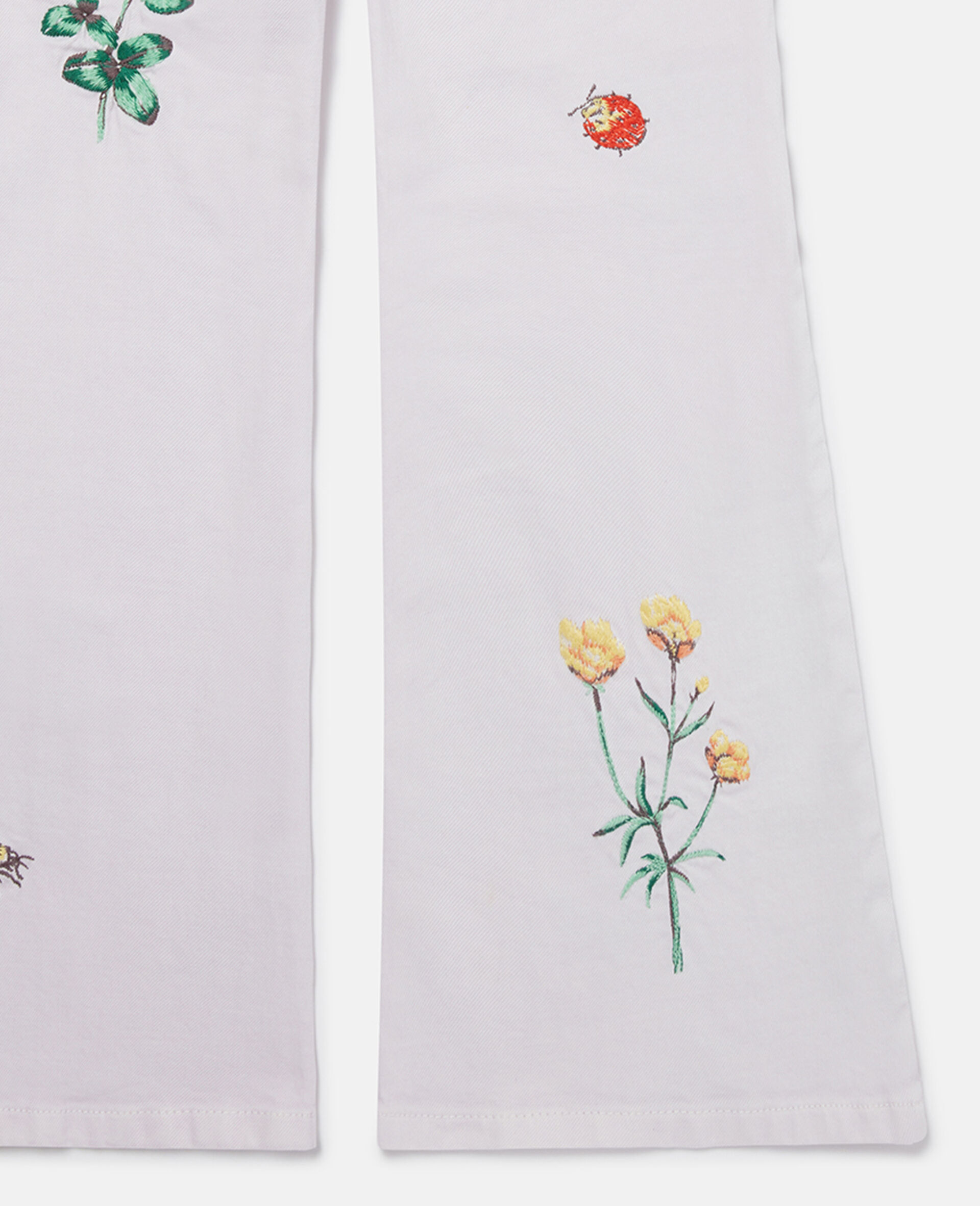 Jeans mit Blumenstickerei-Purple-large image number 3