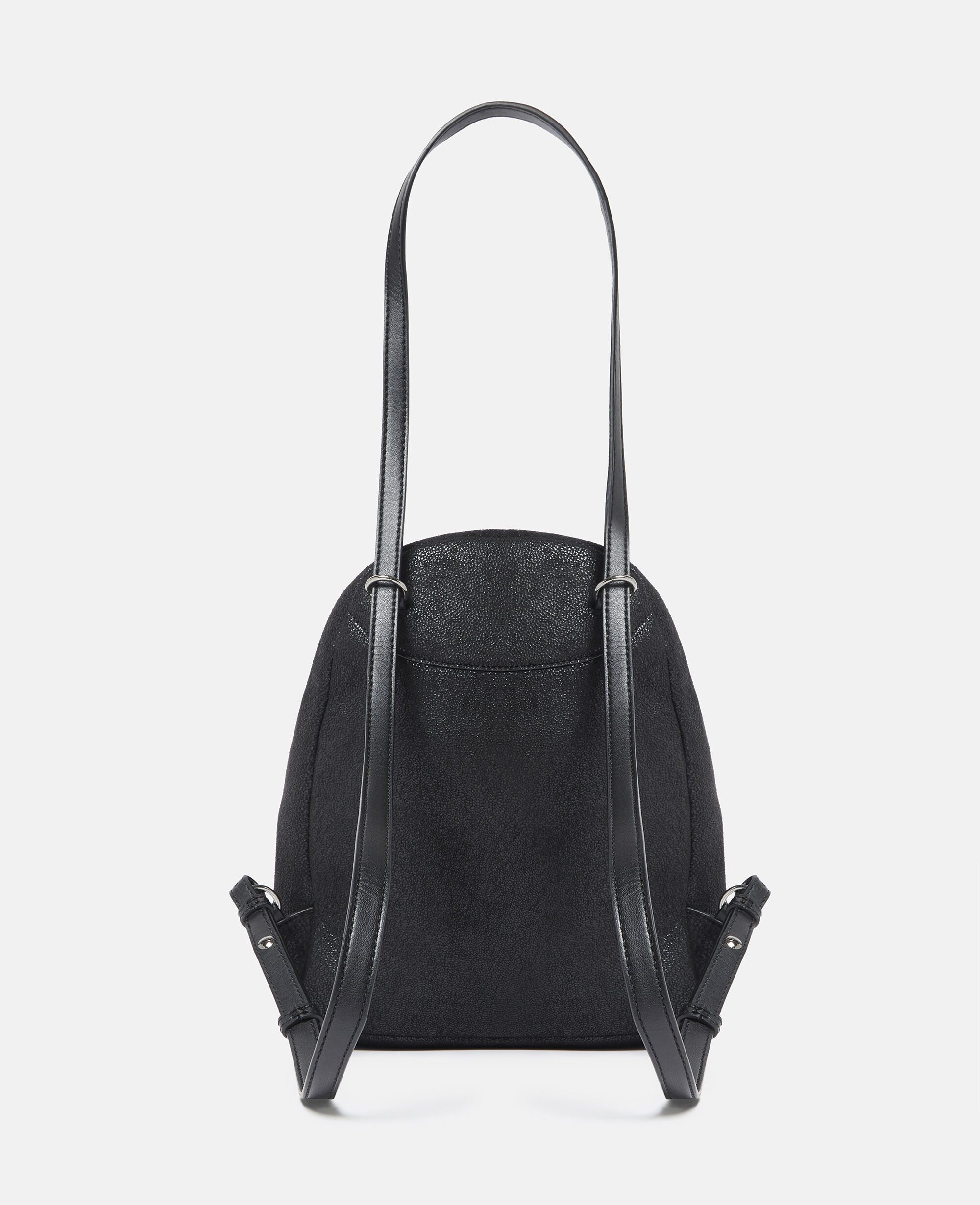 Women Midnight black Falabella Mini Backpack | Stella