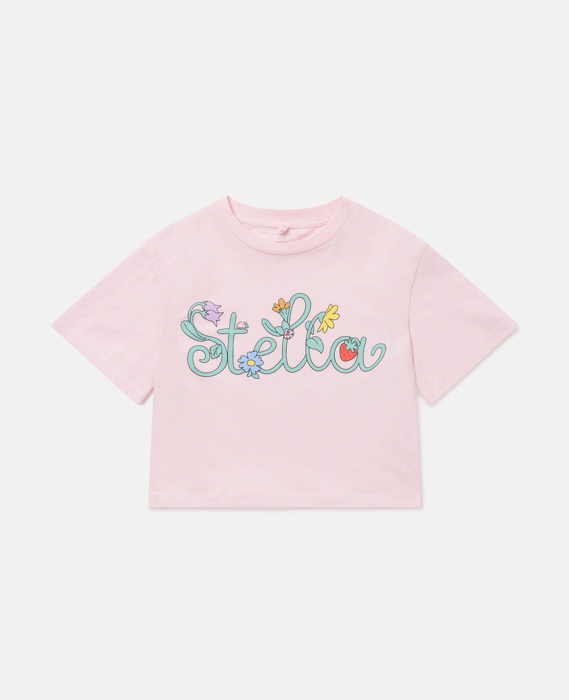T shirt graphique court avec plante grimpante Stella-Rose-medium