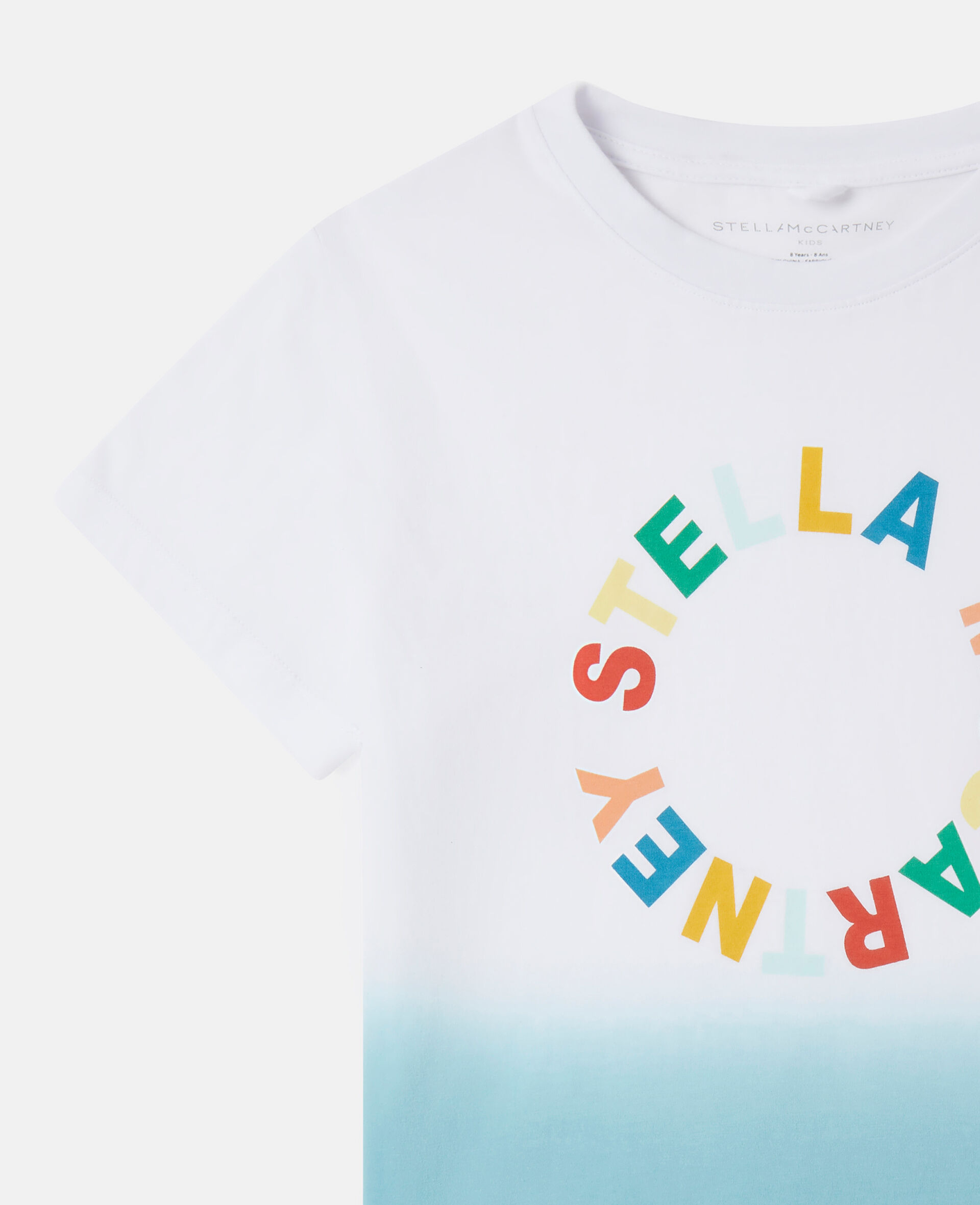 Medallion Logo Ombré T-Shirt-Multicolored-large image number 3