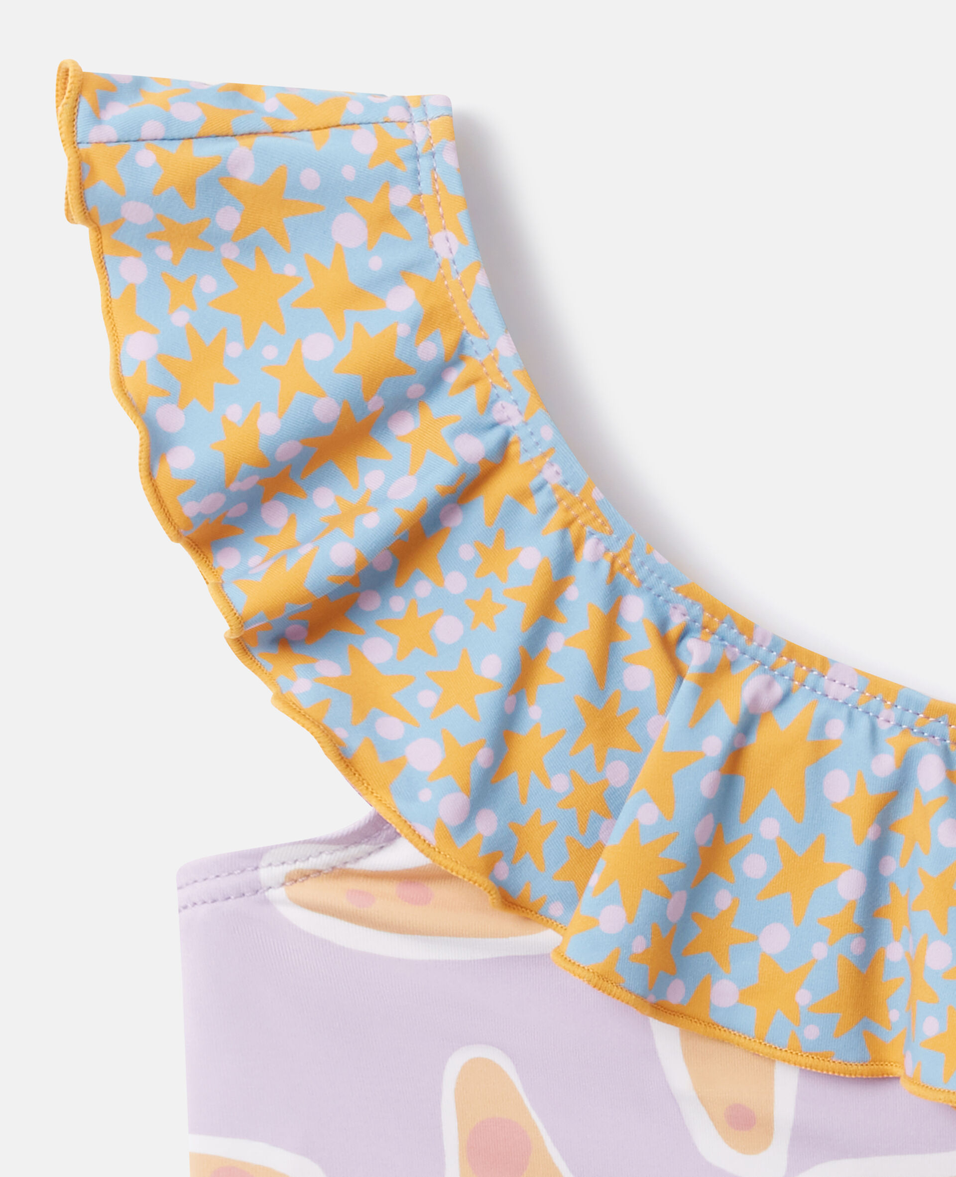 海星印花比基尼 -Purple-medium