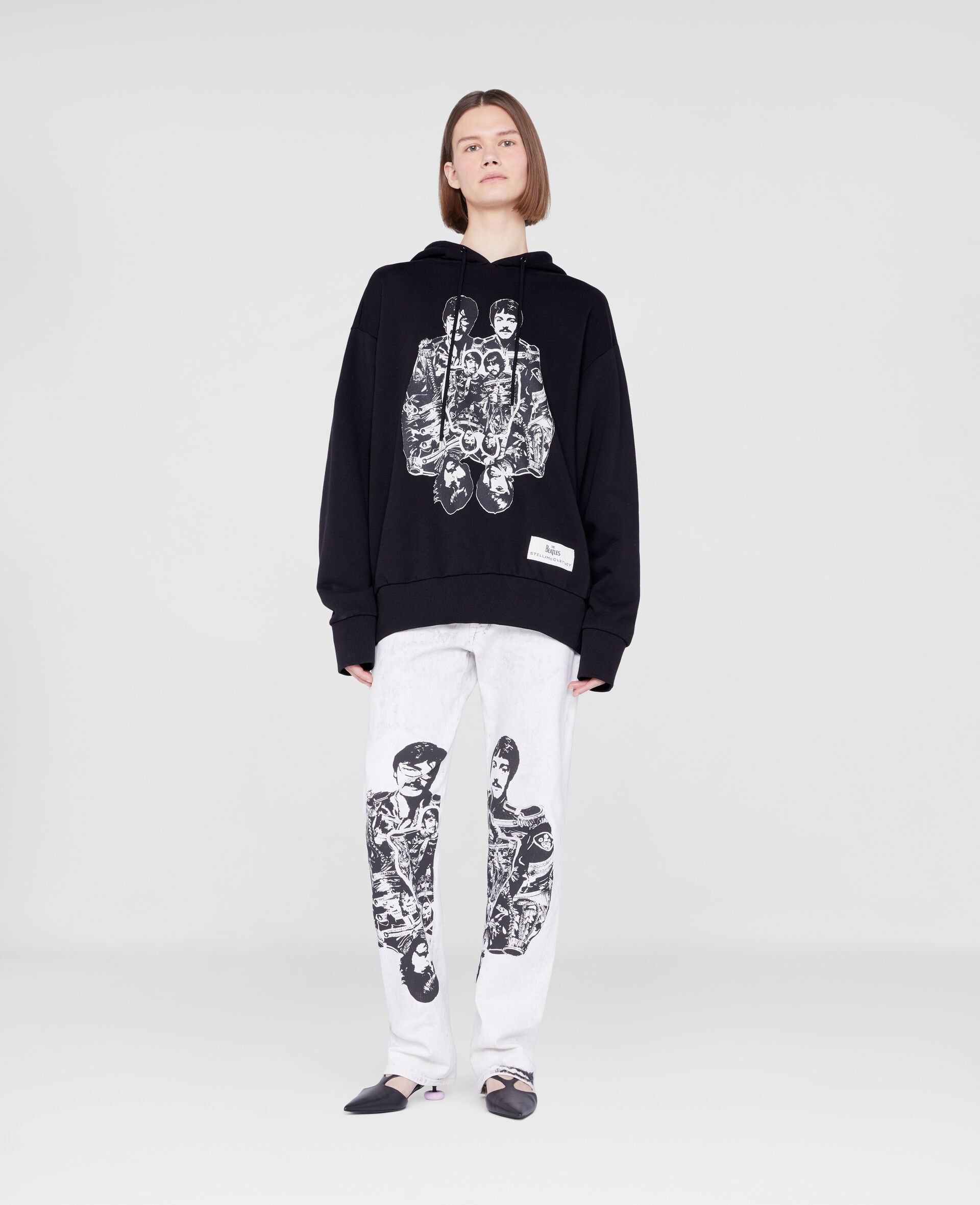 Get Back Denim trousers-White-large image number 3