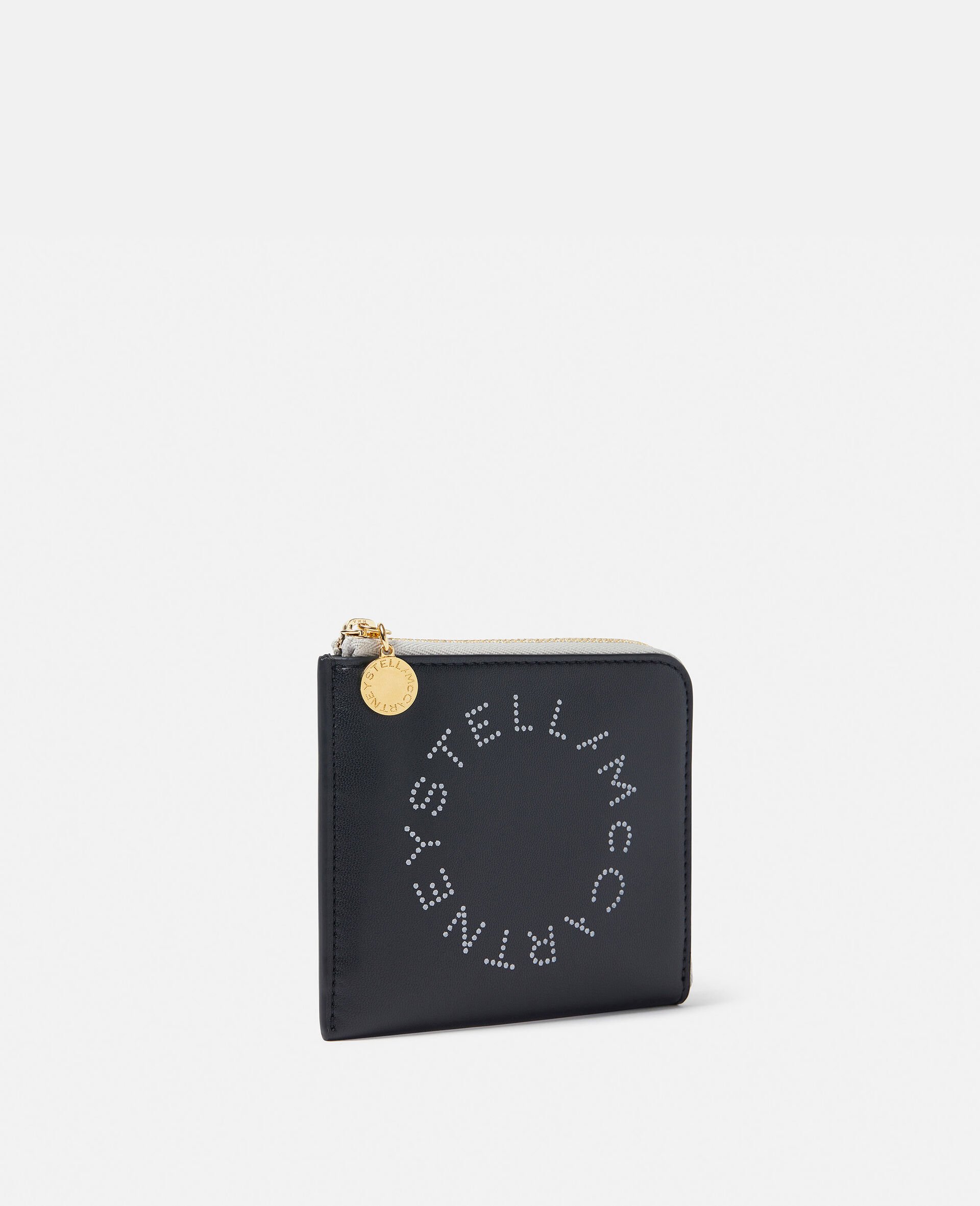 Logo Zip Cardholder-Black-large image number 3