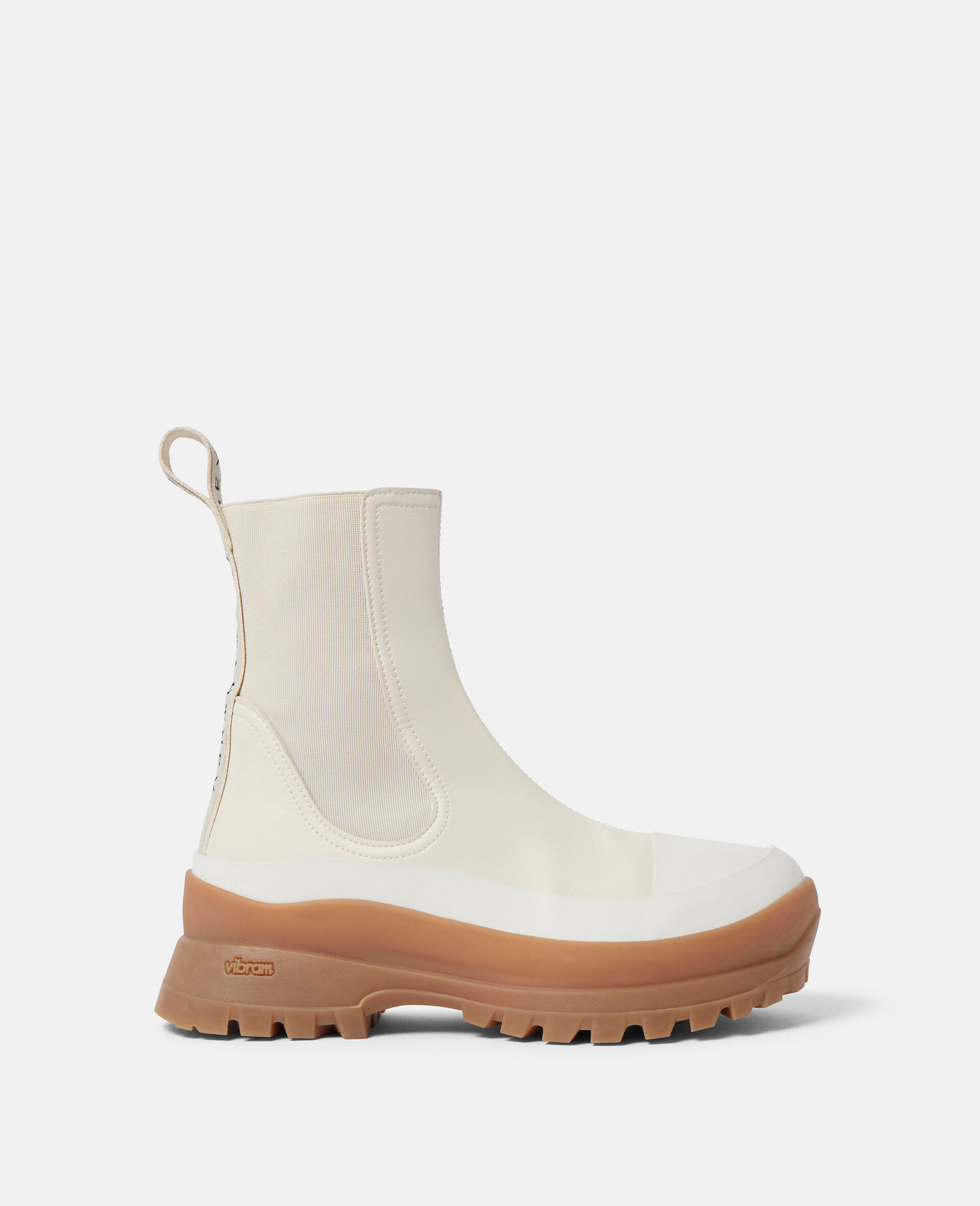 Trace Chelsea Boots-White-large image number 0