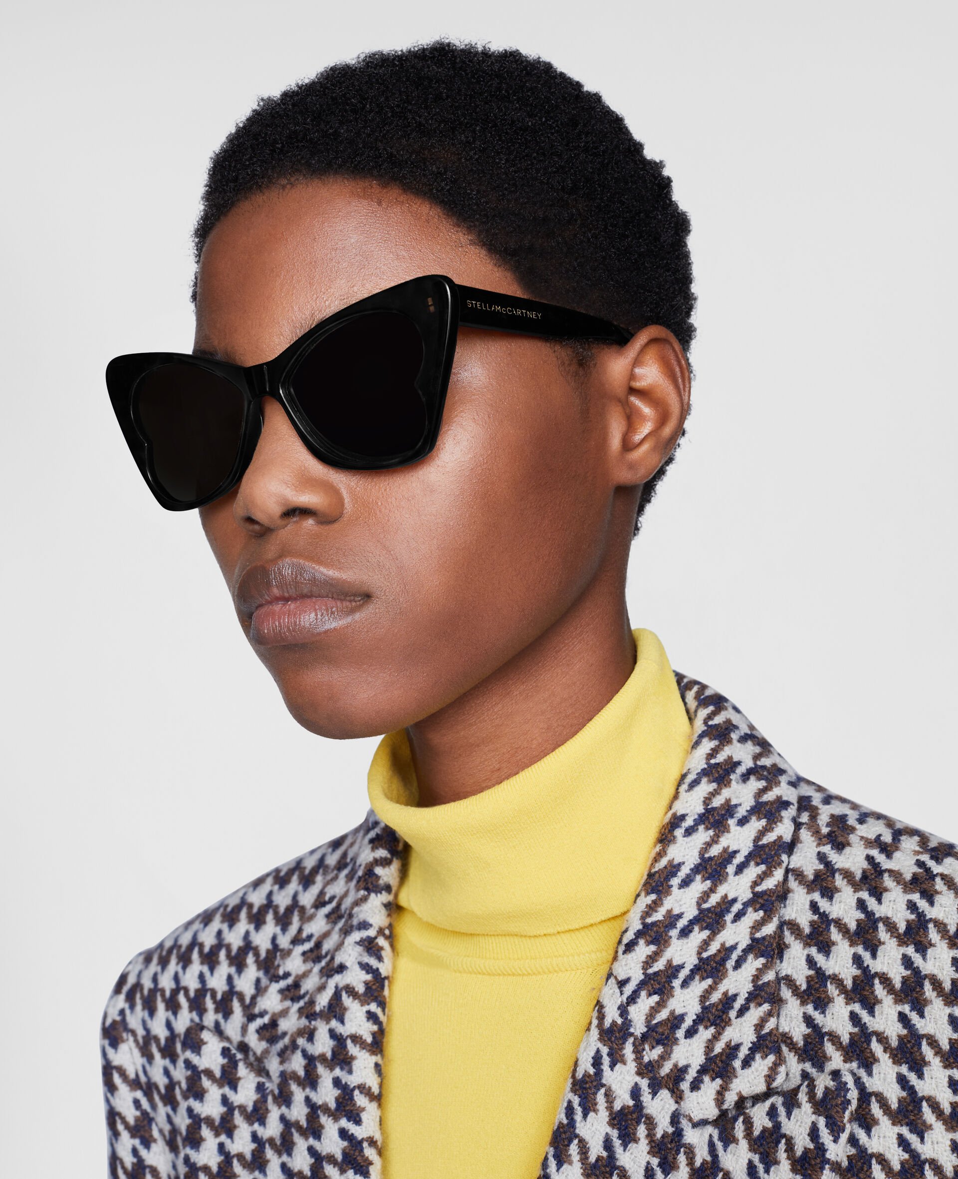 Butterfly Sunglasses-Black-large image number 2