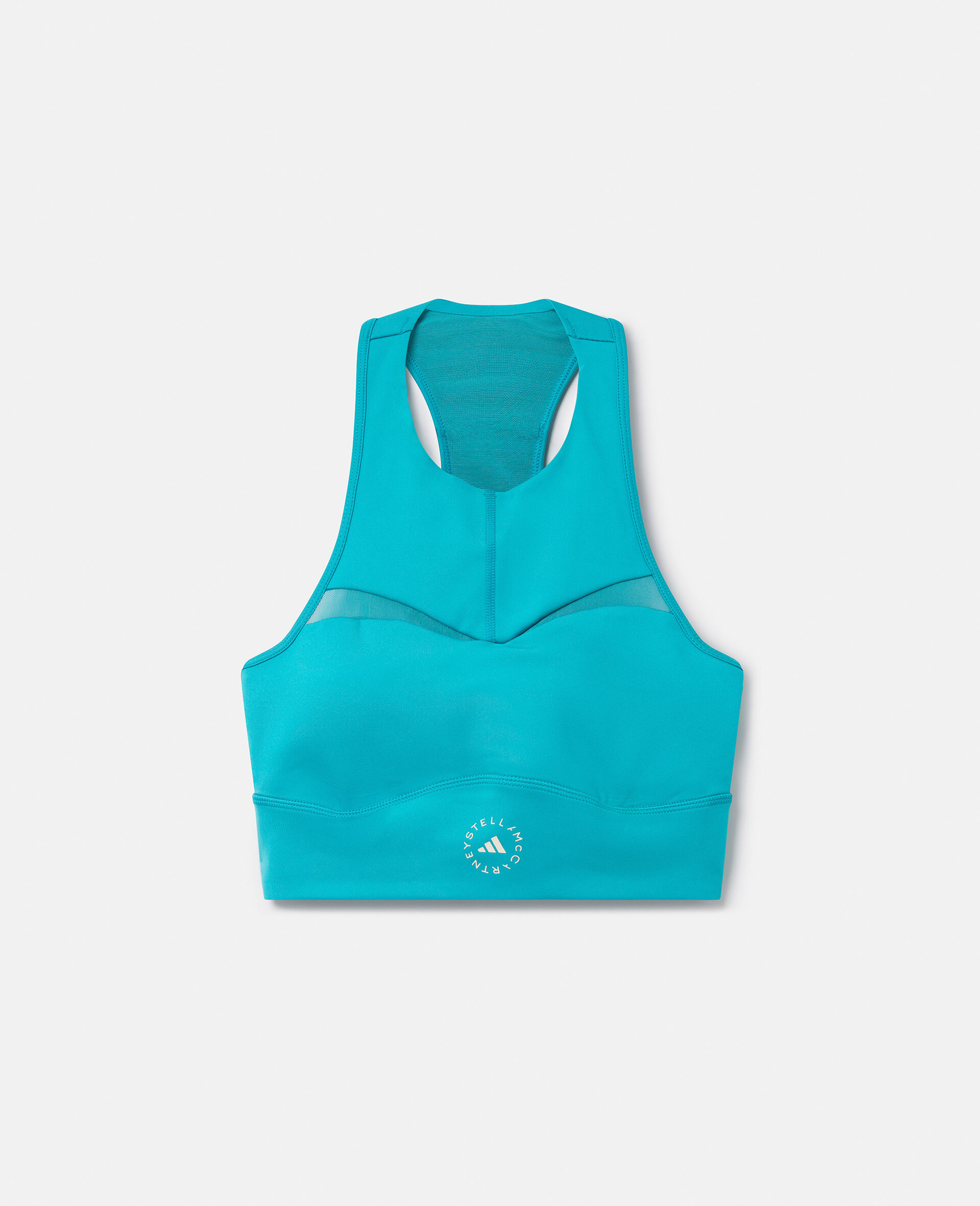 TruePurpose Medium Support Training Crop Top-Blue-large image number 0