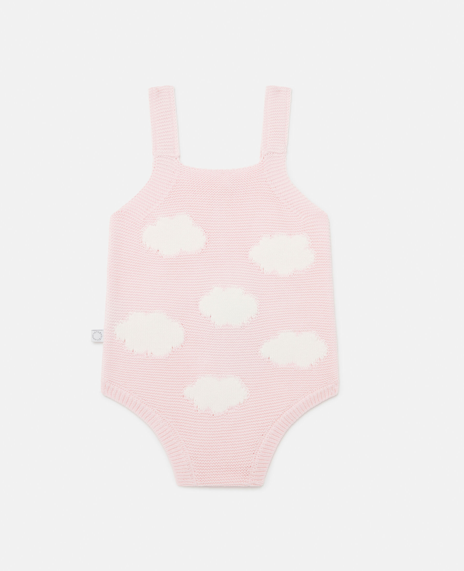 Star Embroidered Romper-Pink-large Star Embroidered Romper-Pink-large image number 2