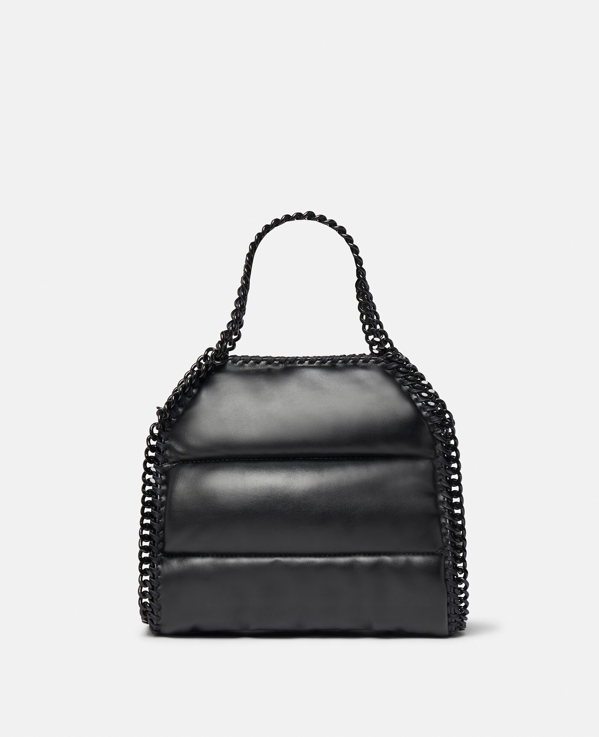 Women Black Falabella Padded Alter Mat Mini Tote Bag Stella McCartney CY