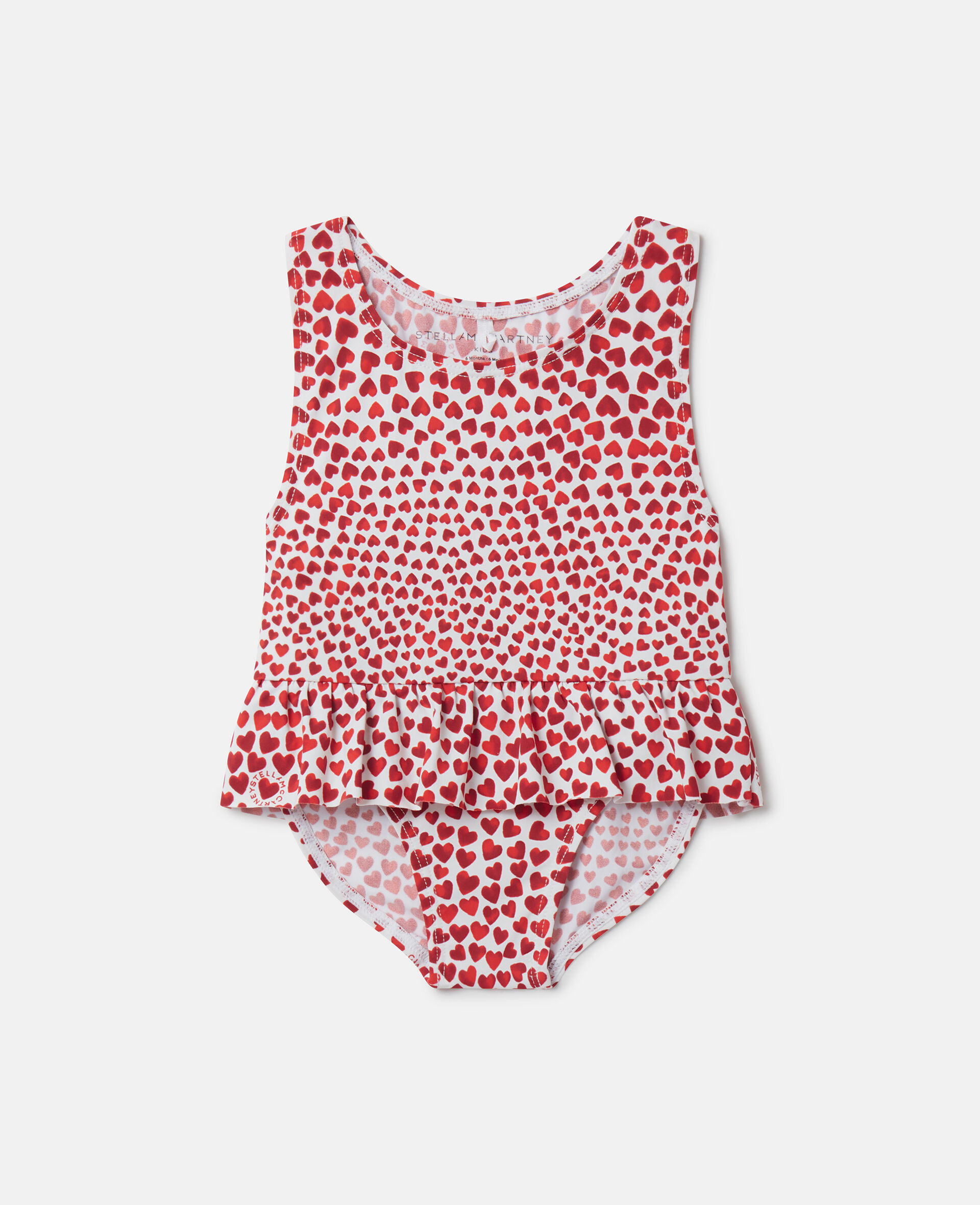High Summer Hearts Frilled Swimsuit-Multicolour-medium