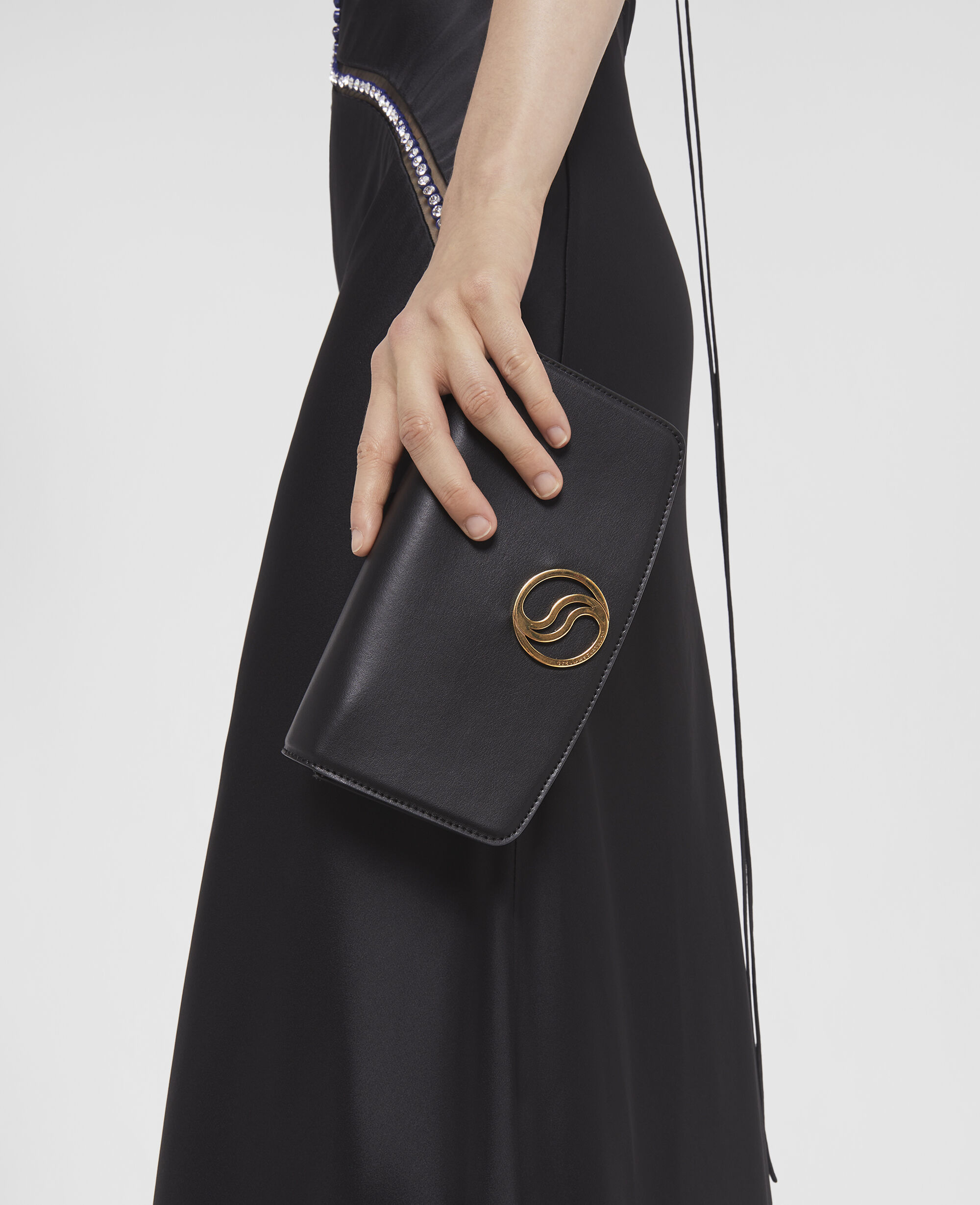 【STELLA MCCARTNEY】S-Wave ミニ ショルダーバッグ Stella McCartney S-Wave パデッドショルダーバッグ | イエロー