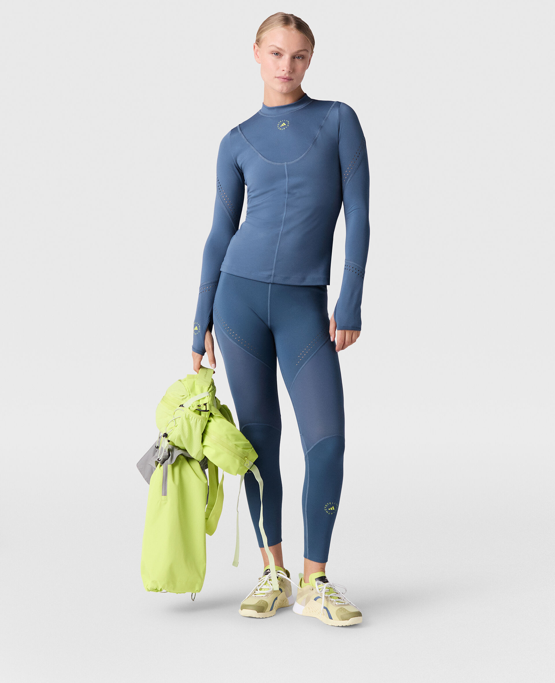TruePurpose Long Sleeve Top-Blue-large TruePurpose Long Sleeve Top-Blue-large image number 4