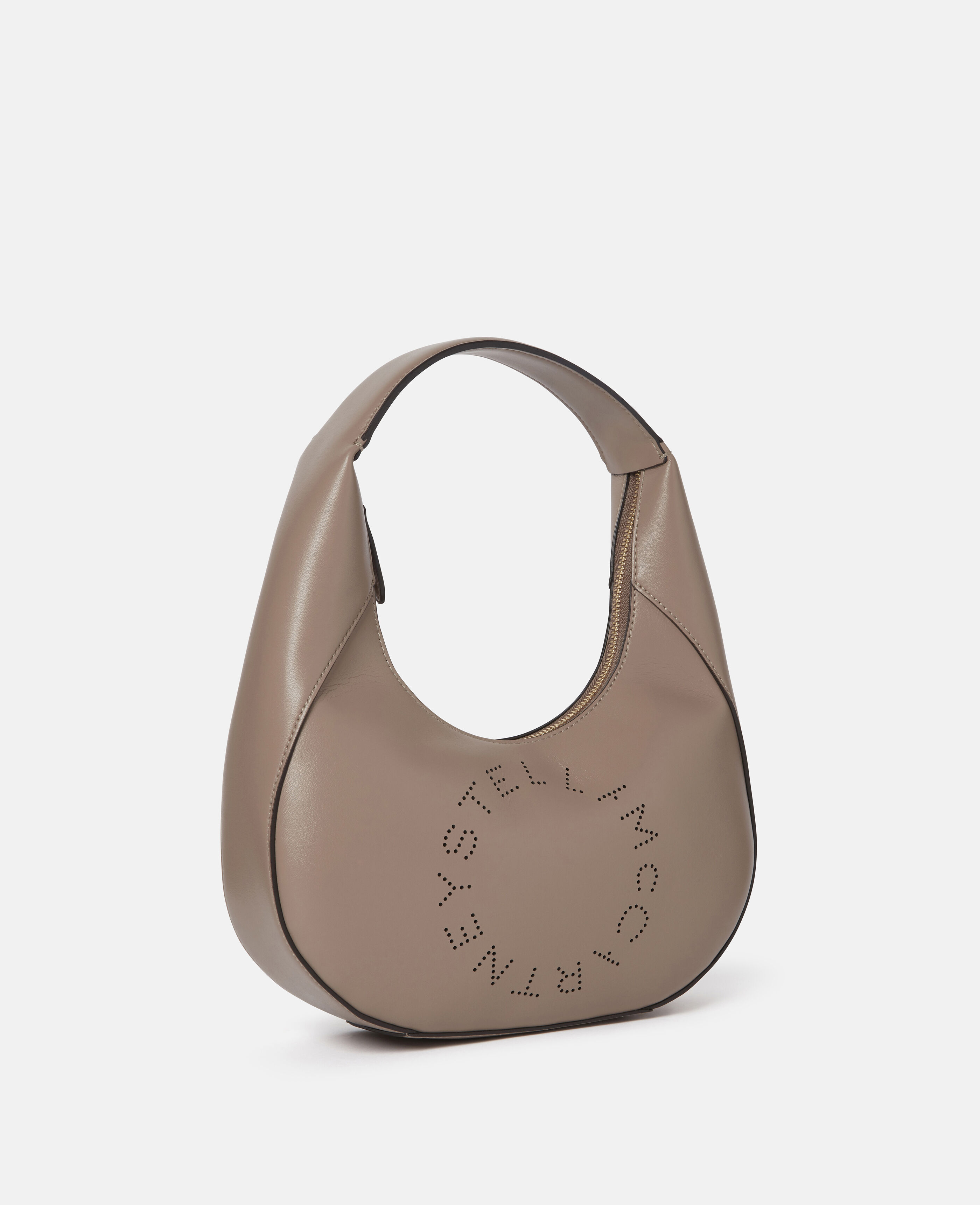 Women MOSS Small Stella Logo Hobo Shoulder Bag | Stella McCartney US