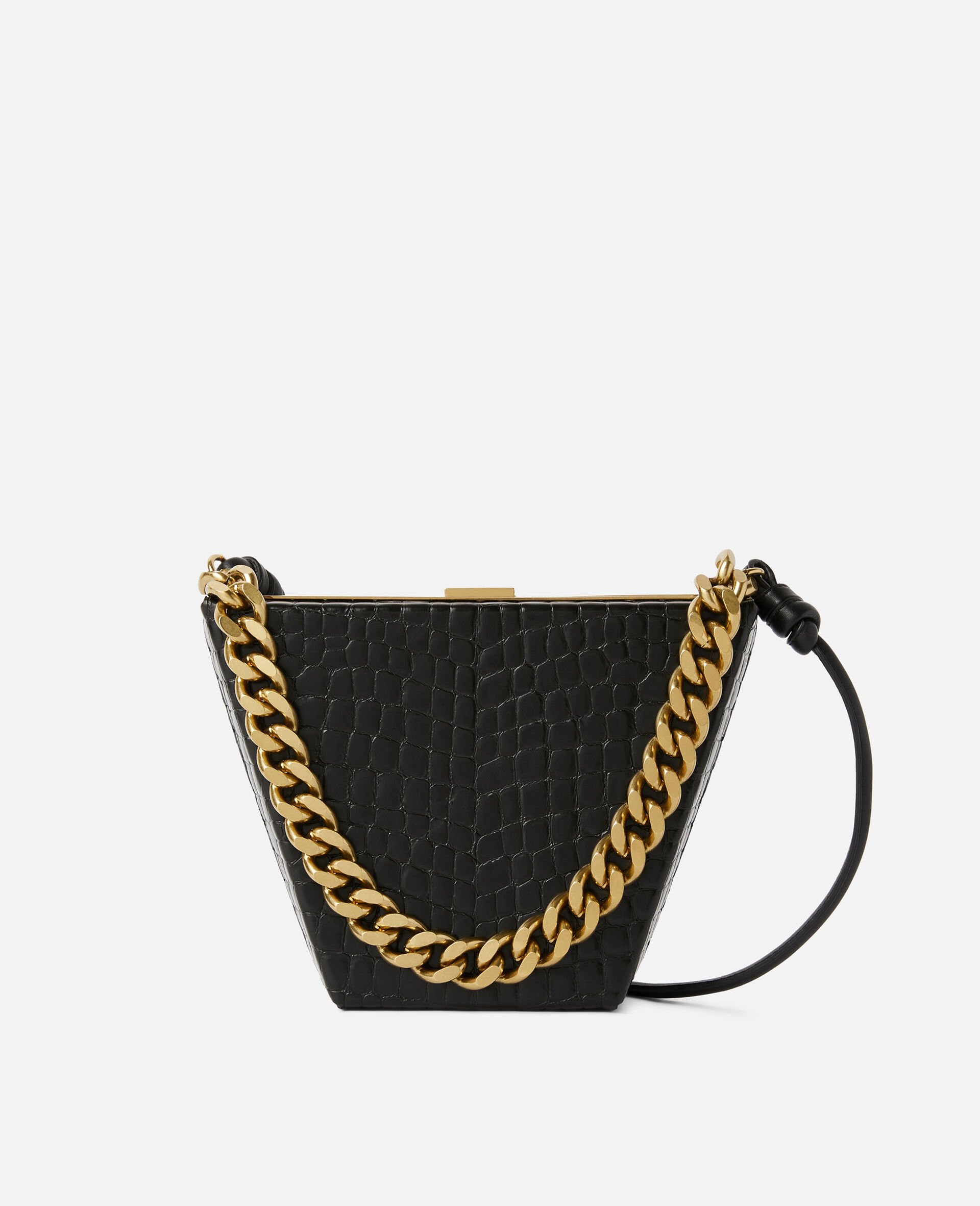 Medium Chunky Chain Bag-Black-large image number 0