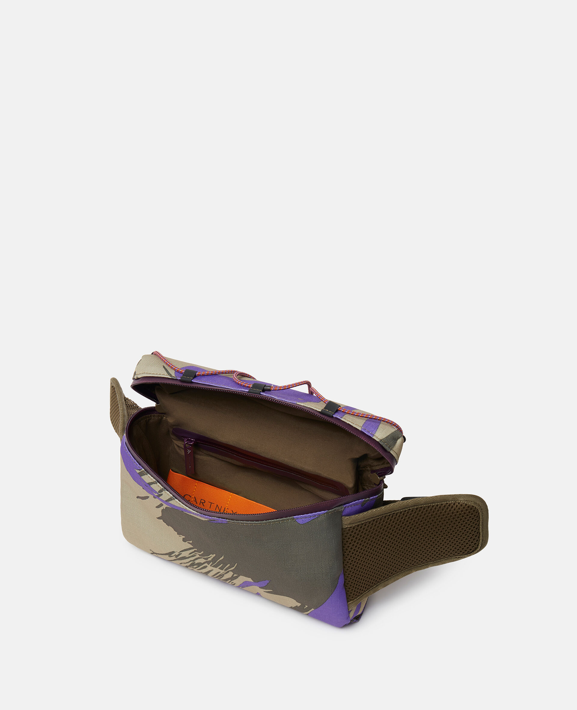 Logo Camouflage Print Bum Bag-Multicoloured-large image number 3