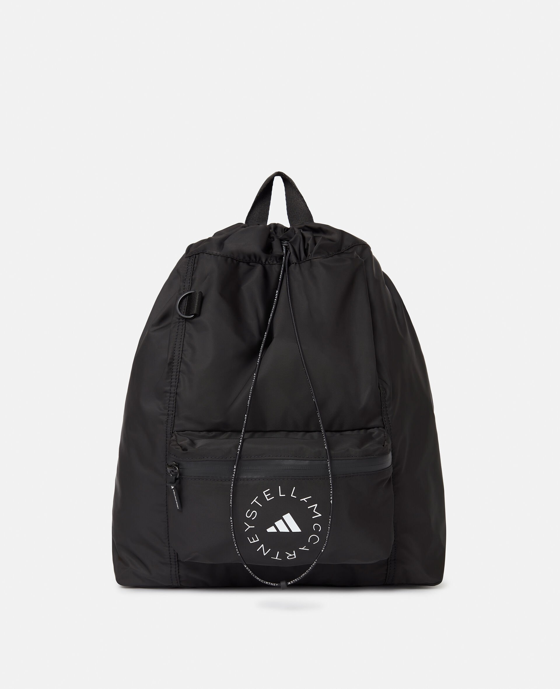 Logo Drawstring Gymsack-Black-large image number 0