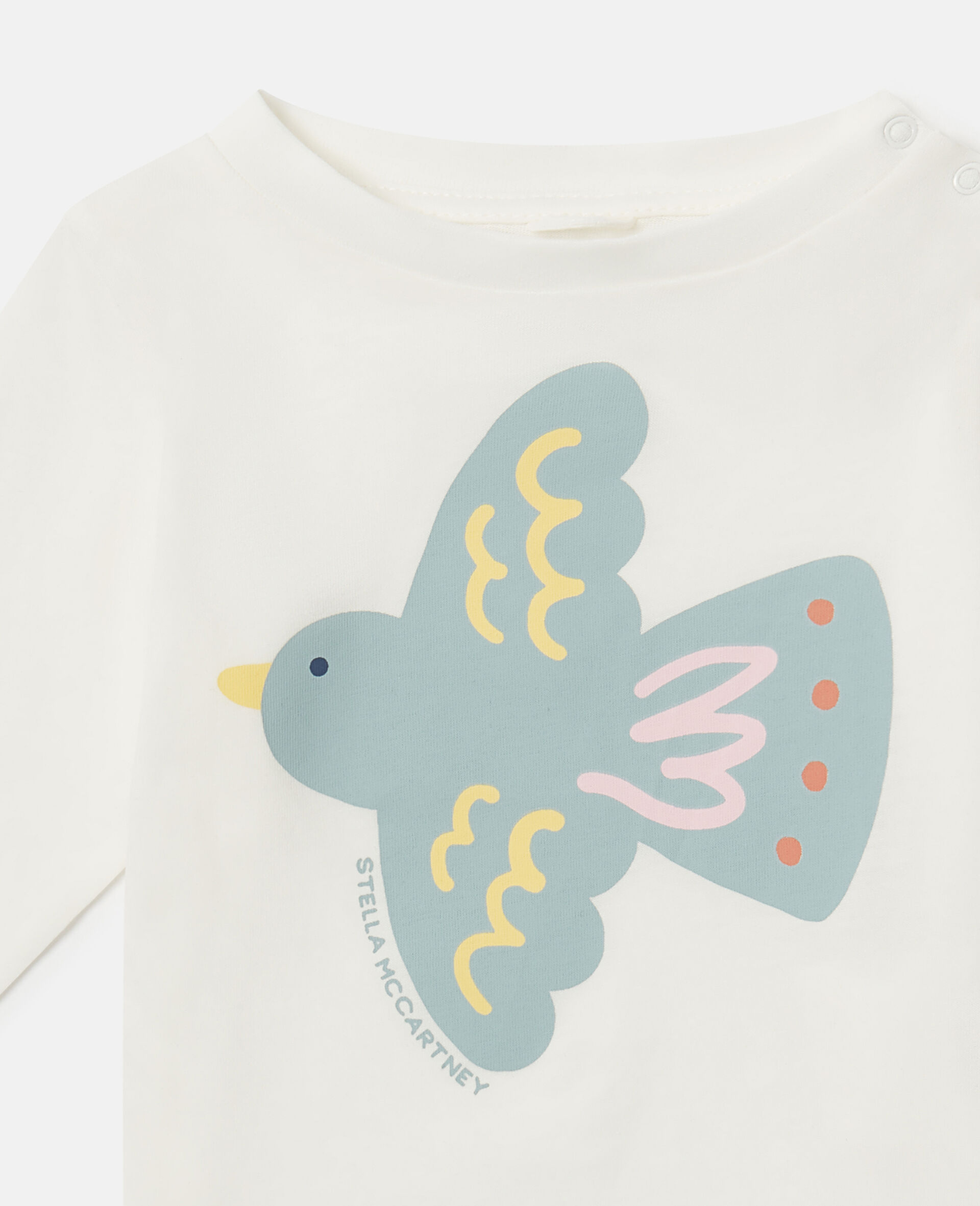 Dove Graphic Long-Sleeve Top-White-large Dove Graphic Long-Sleeve Top-White-large image number 1