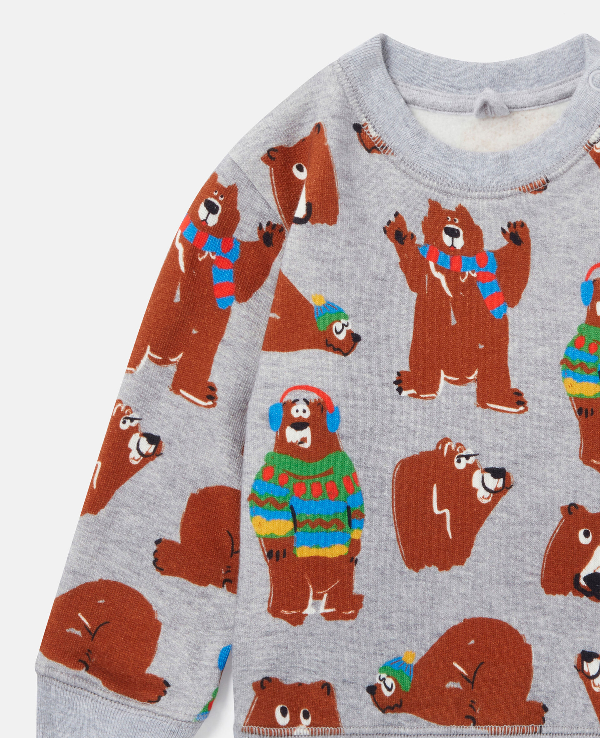 Women 멀티컬러 Bear Print Sweatshirt | Stella McCartney CN