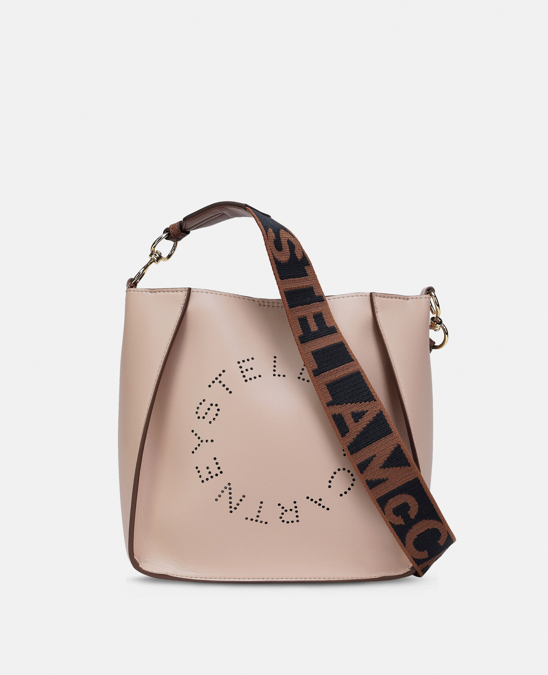 Stella Logo Shoulder Bag-Pink-medium