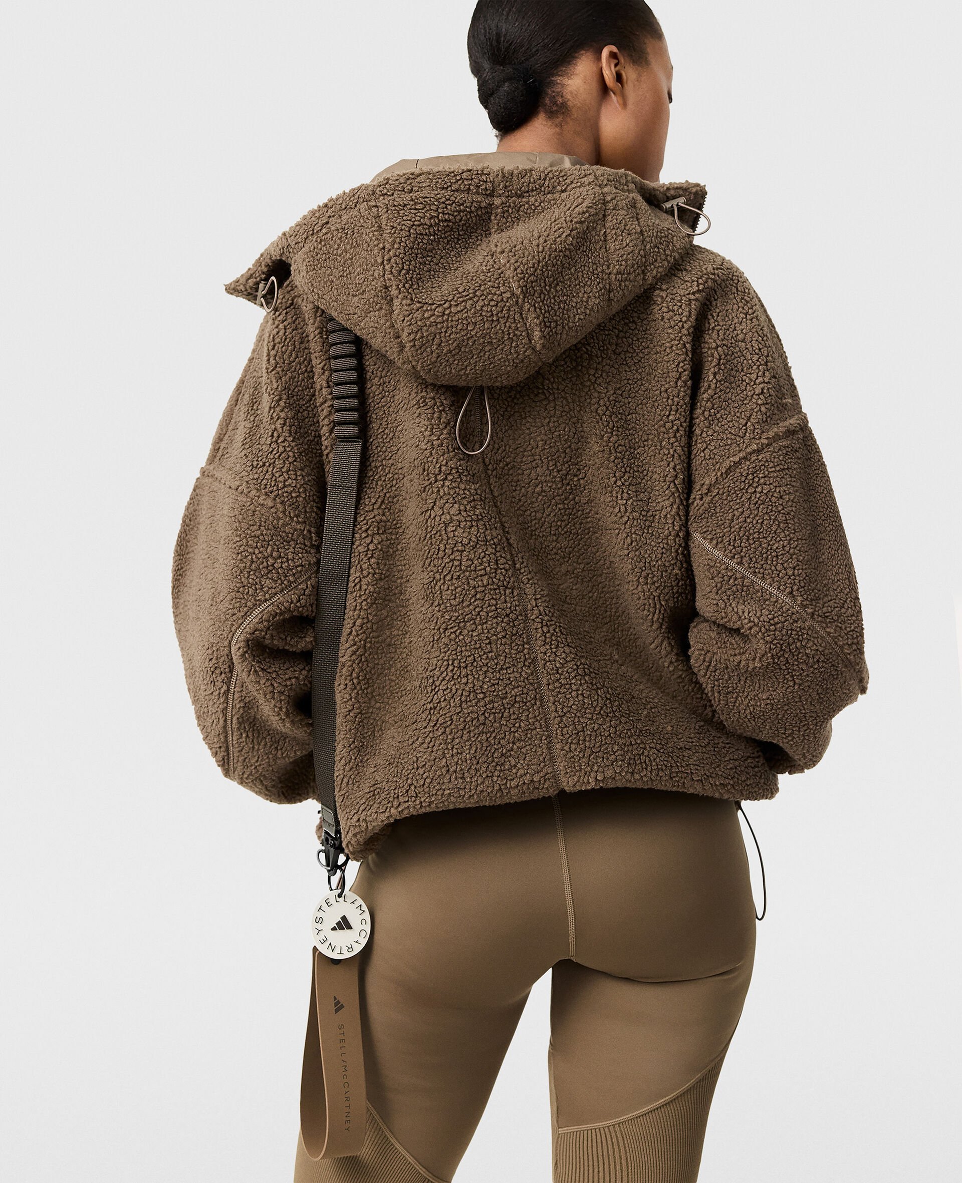 TrueNature Full-Zip Hooded Fleece-Brown-large image number 3