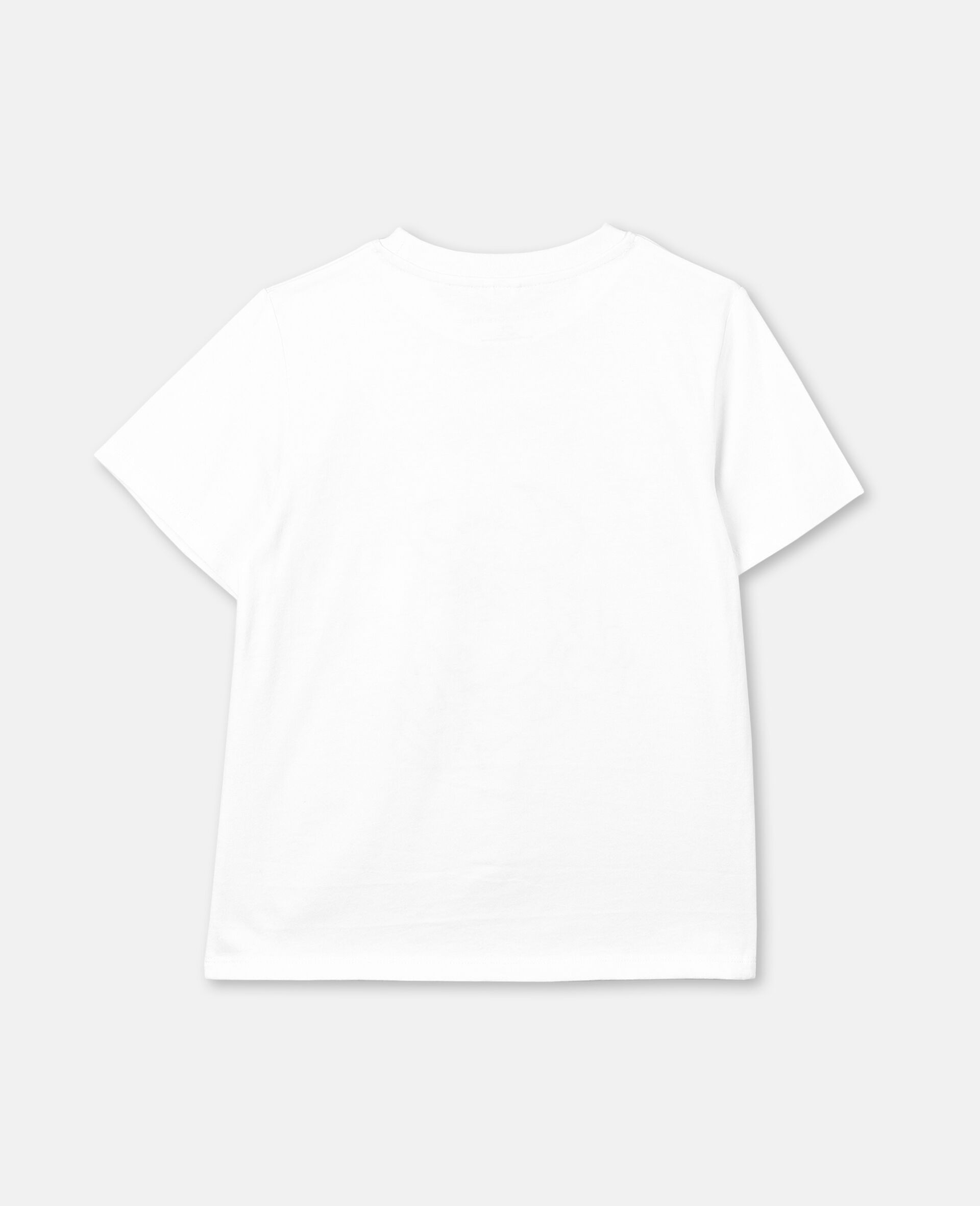 Lunar New Year Cotton T-shirt -White-large image number 3