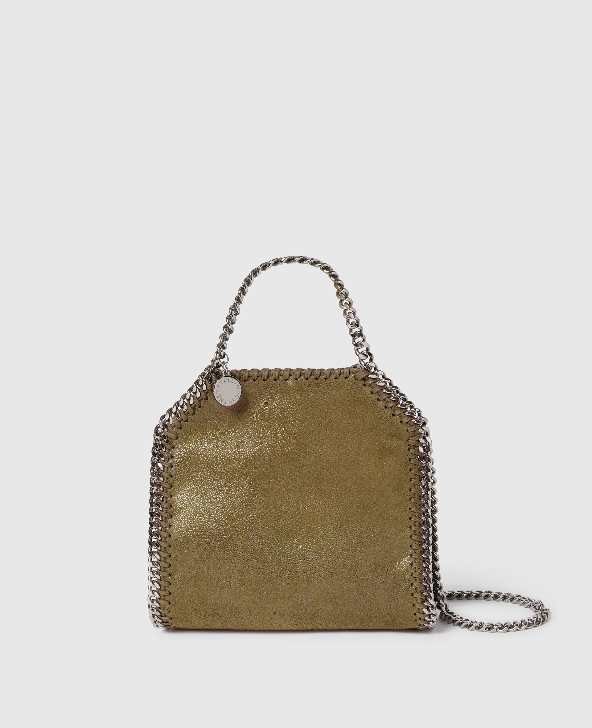 Falabella Tiny Tote Bag-Green-medium