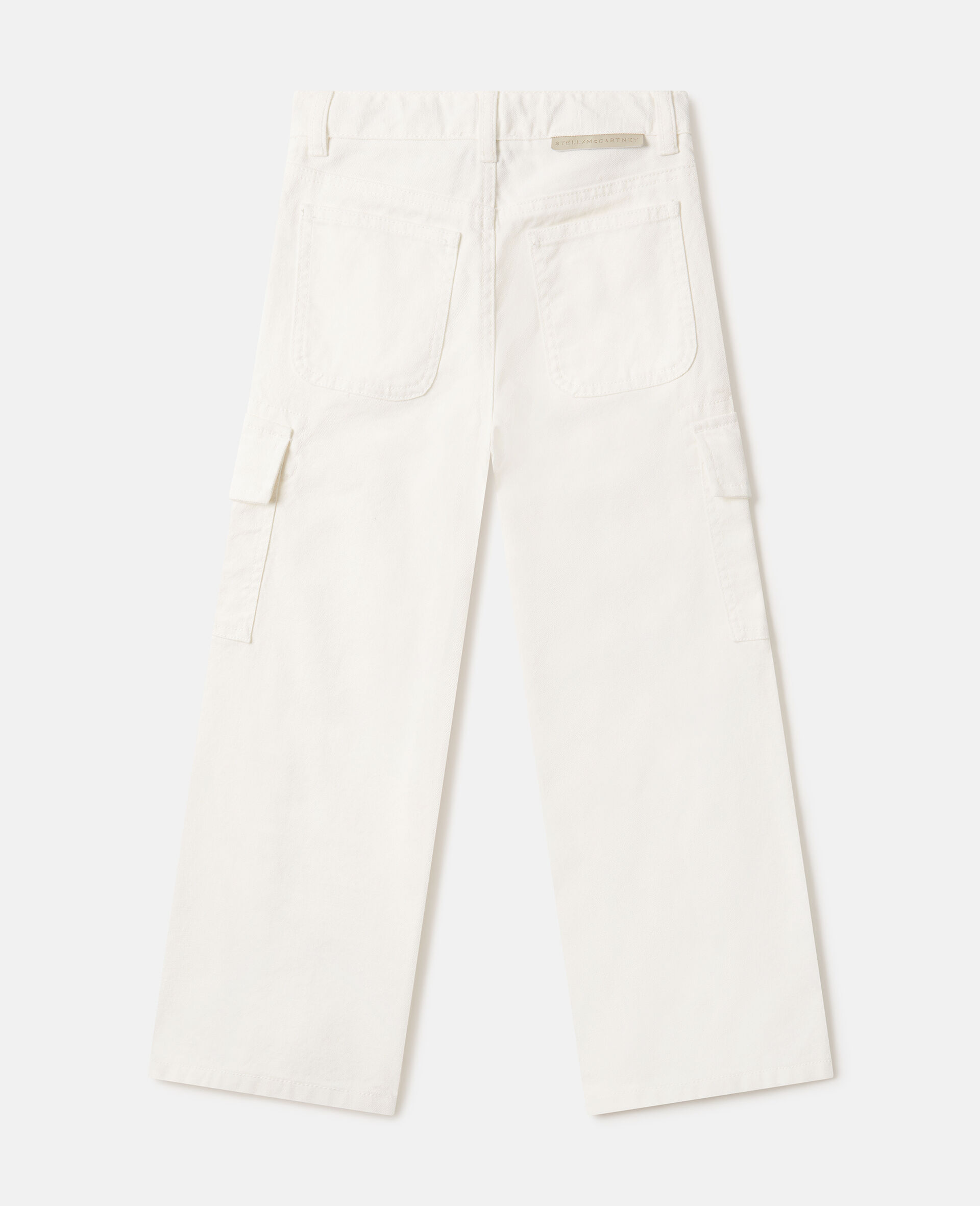 Zip Detail Trousers-Green-large image number 2