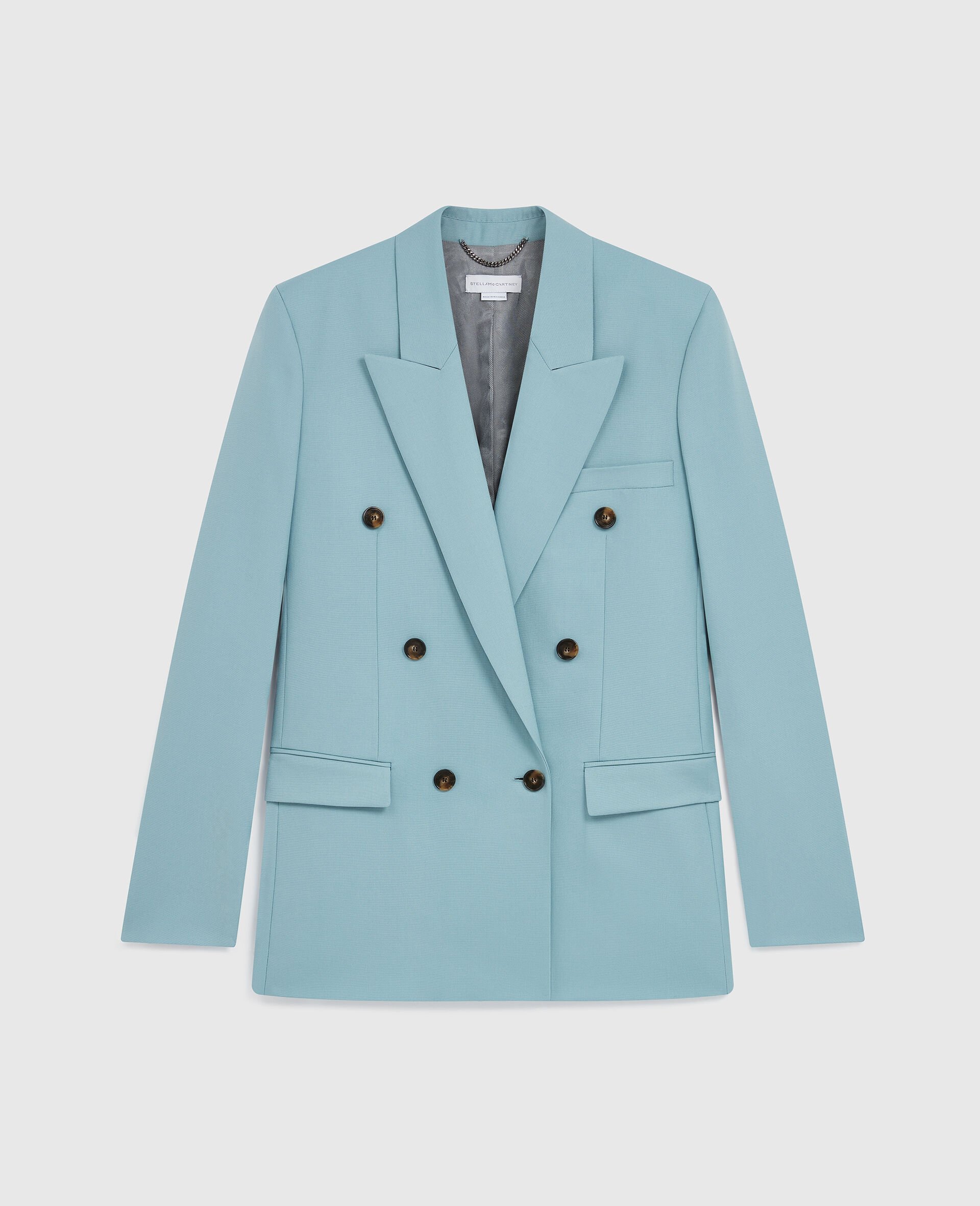Double-Breasted Blazer-Blue-large image number 0