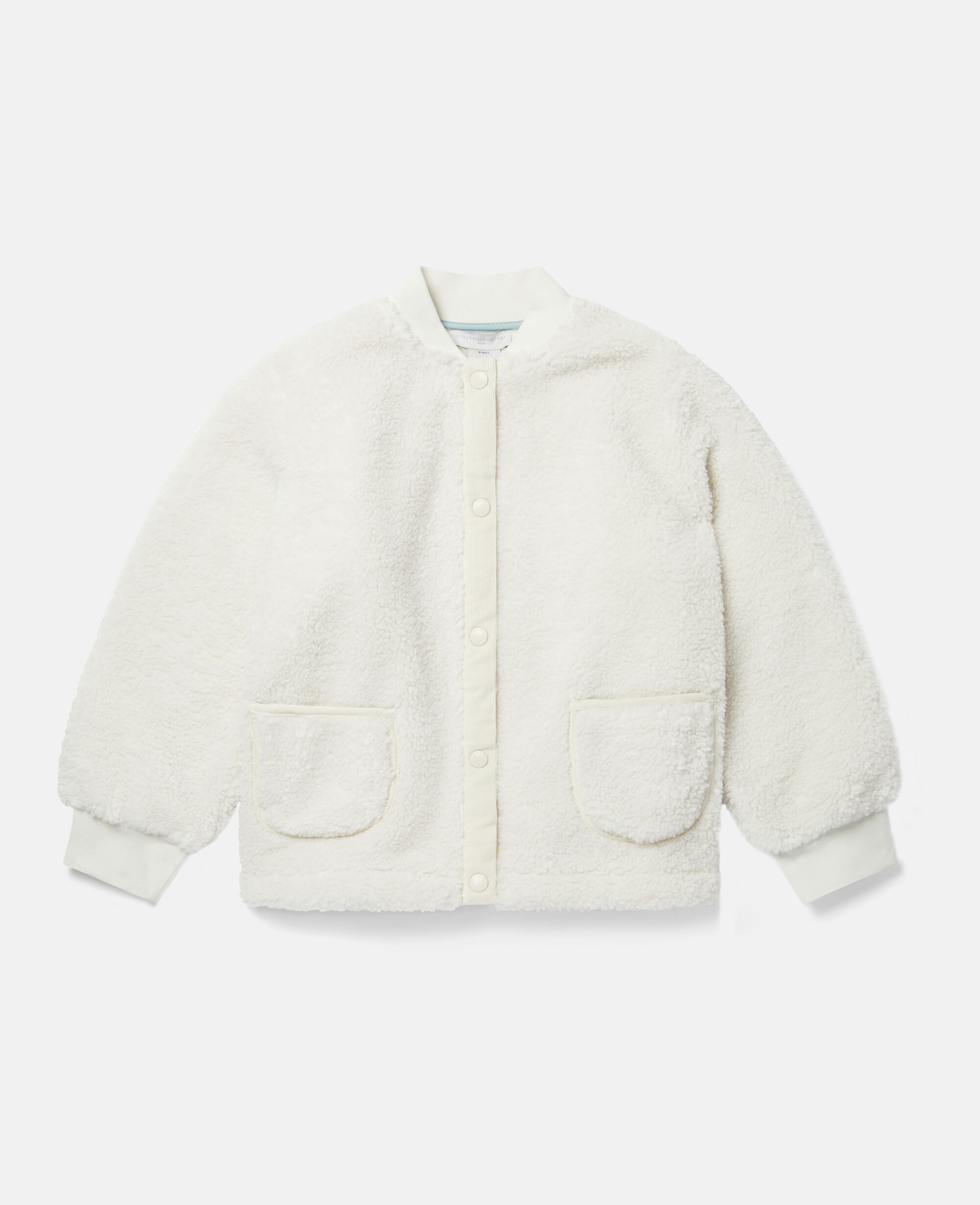 Teddy fleece bomber best sale jacket