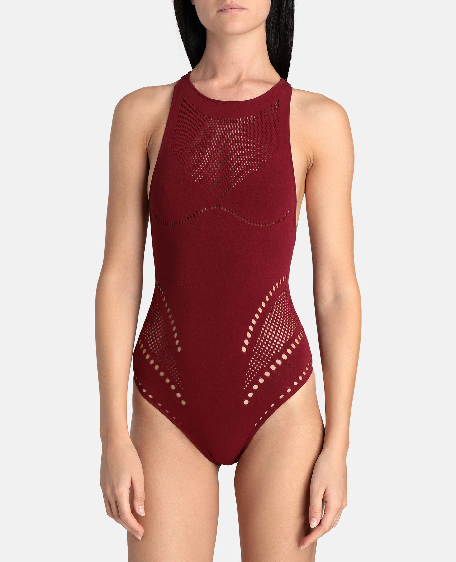 Stellawear Graphic Bodysuit-Black-large image number 1