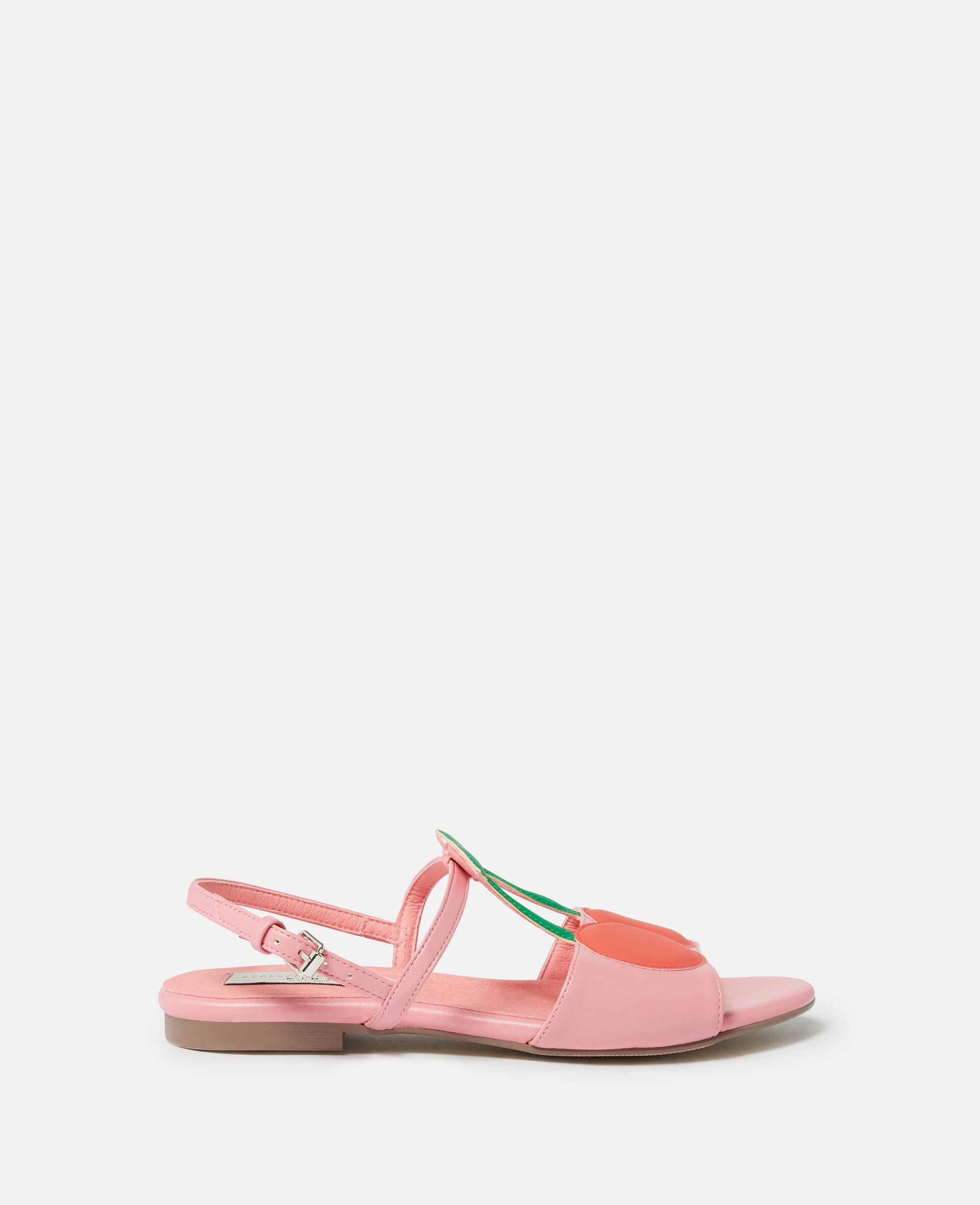 Cherry Print Sandals-Pink-large image number 0