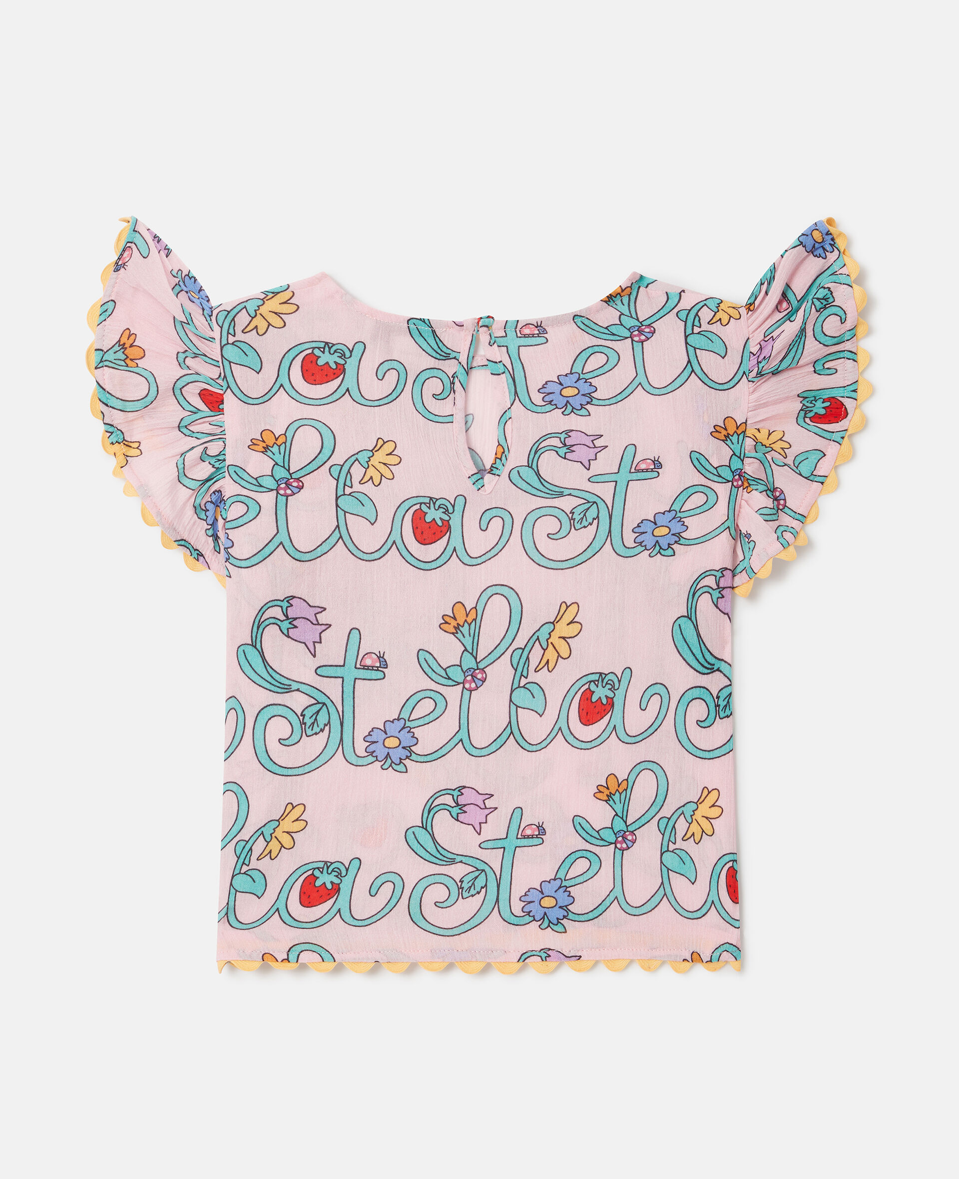 Stella Vine Cap-Sleeve Top-Multicolour-large image number 2