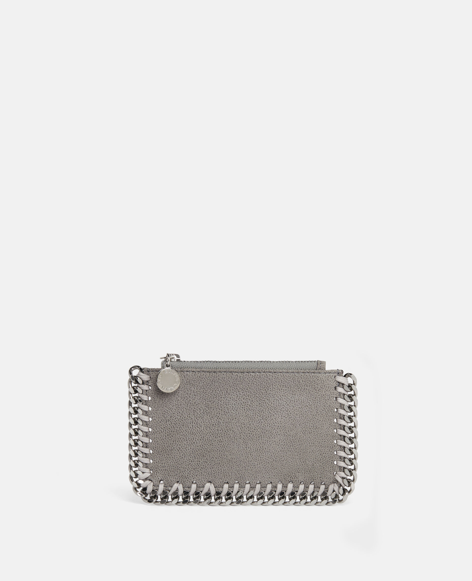 Women Grey ファラベラ ジップカードホルダー | Stella McCartney JP 