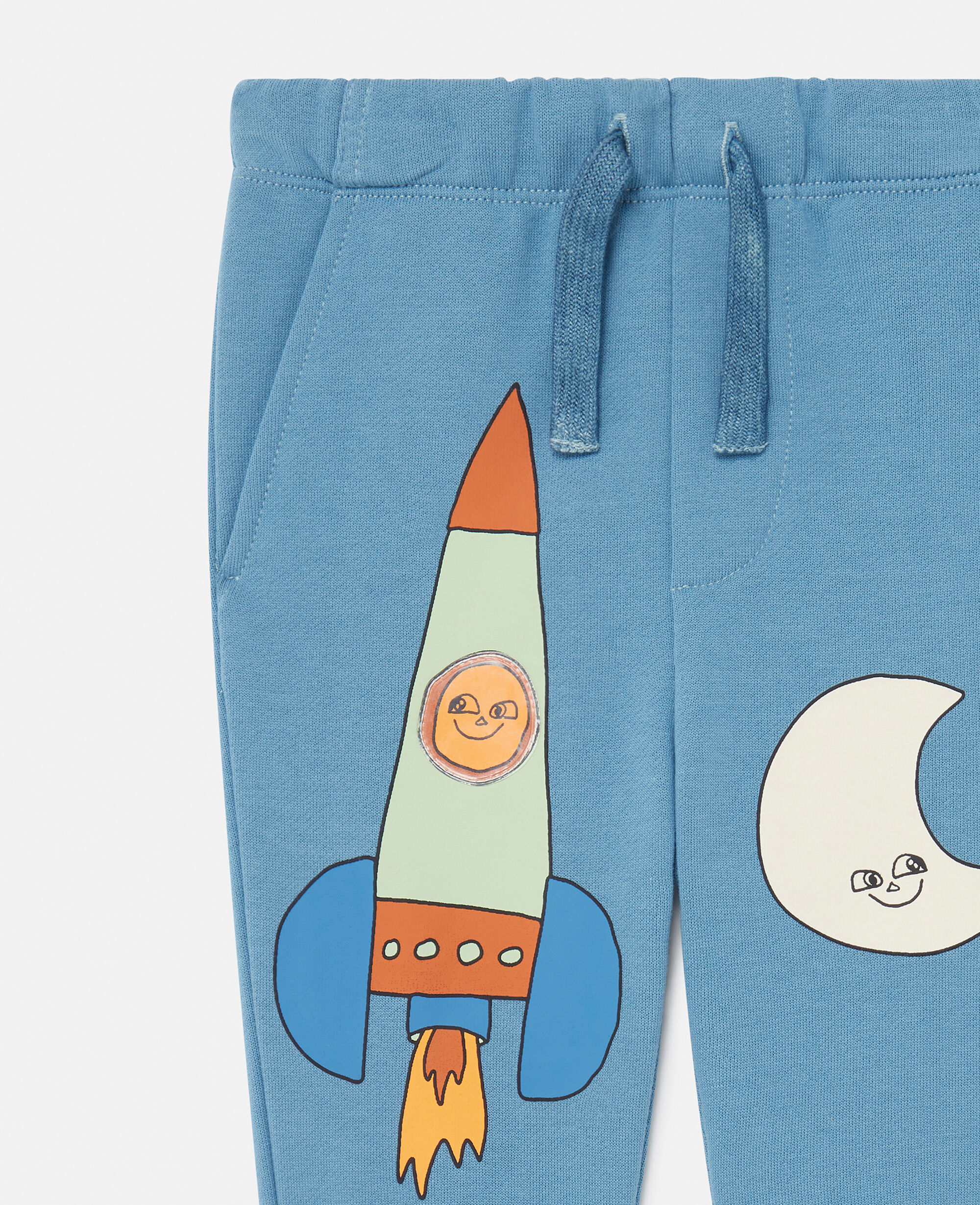 Women エアフォース ブルー スペース プリント ジョガー | Stella McCartney JP