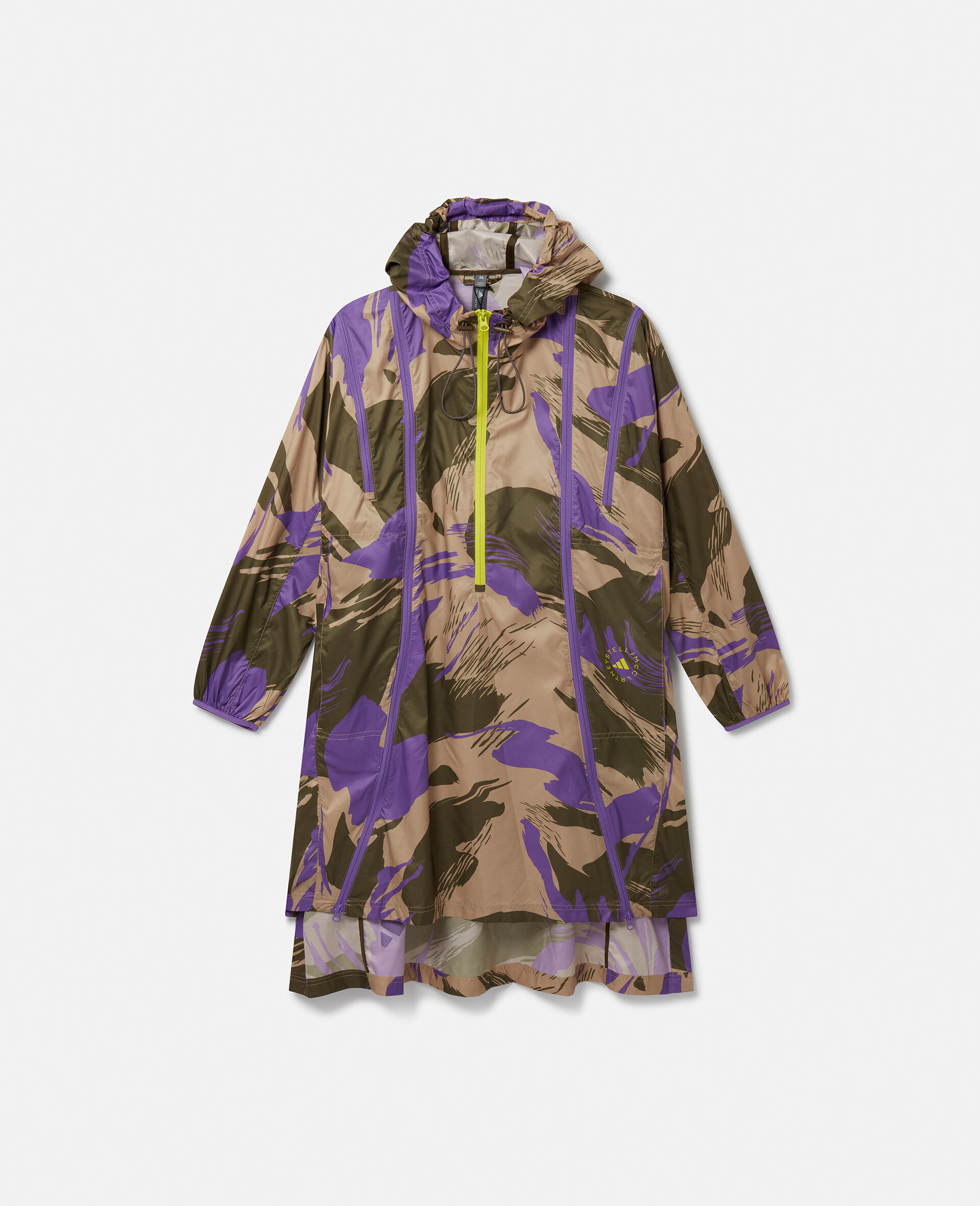 TrueNature Camouflage Print Poncho-Multicolour-large image number 0