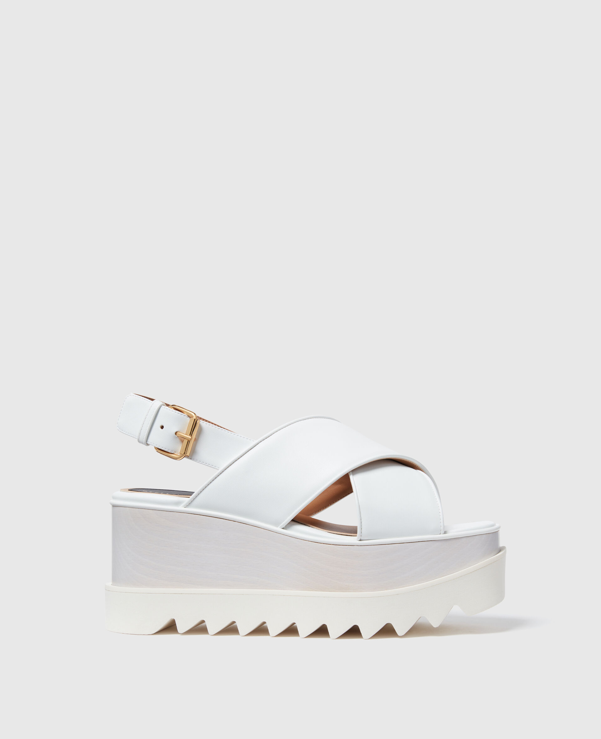 Elyse Platform Sandals-Black-large image number 0